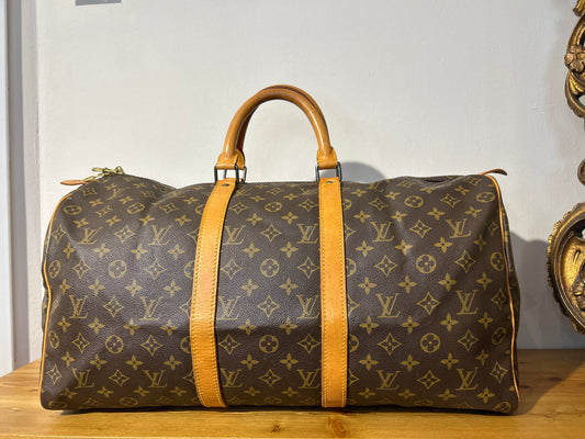 Borsone da viaggio Louis Vuitton Keepall 50