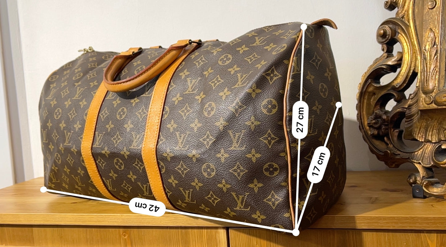 Borsone da viaggio Louis Vuitton Keepall 50