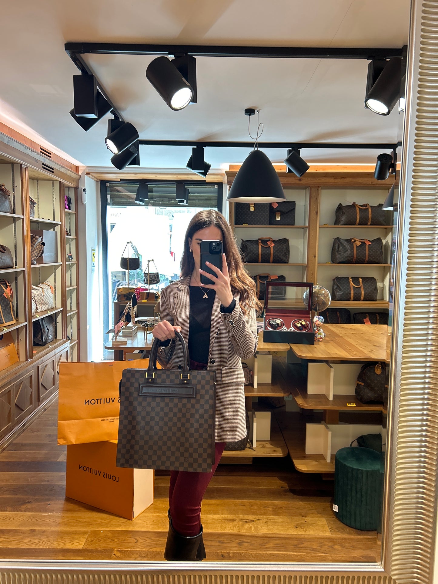Borsa Louis Vuitton Tote Bag Damier