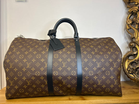 Borsone da viaggio Louis Vuitton Keepall Bandouliere 55