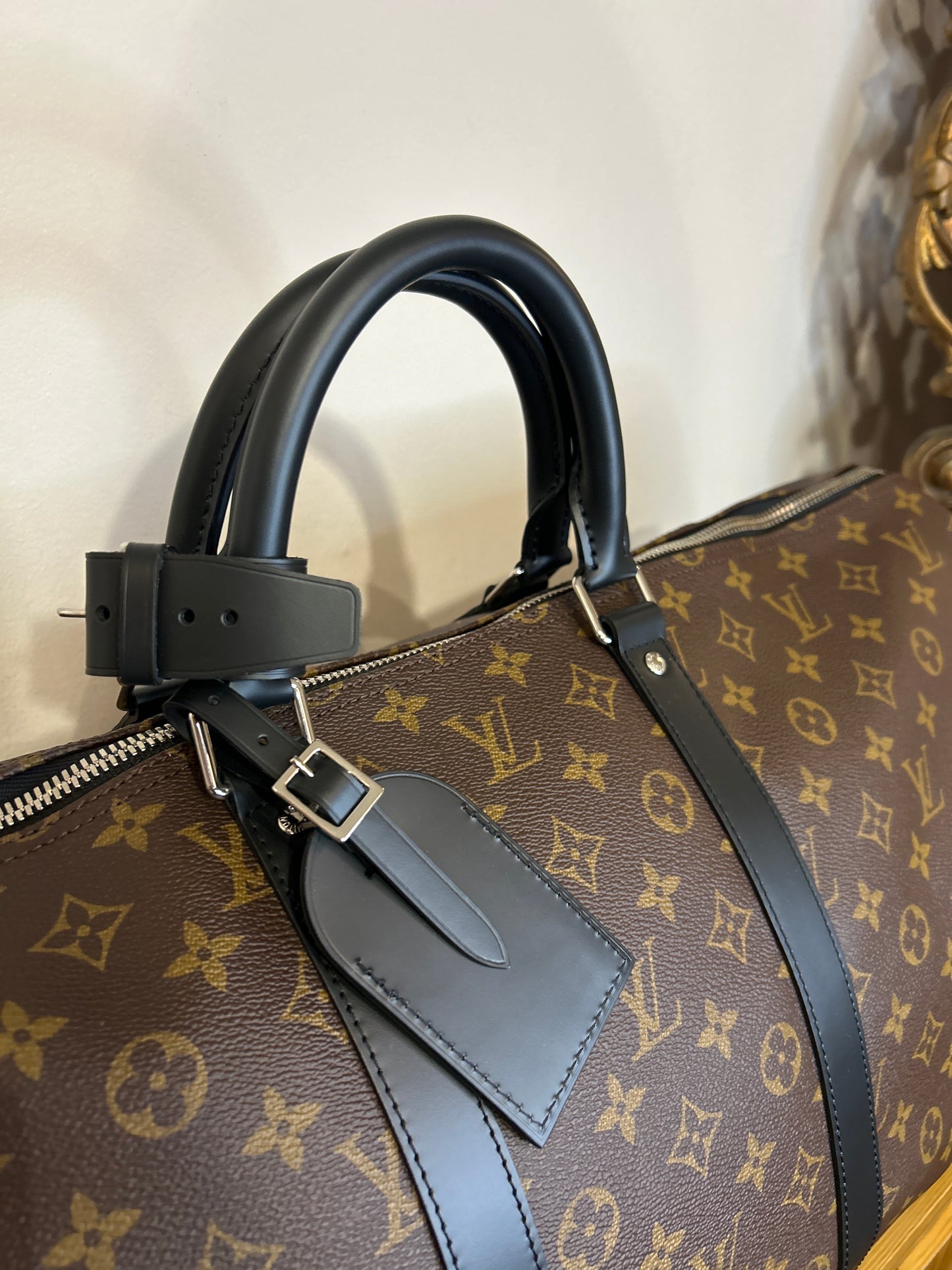 Borsone da viaggio Louis Vuitton Keepall Bandouliere 55