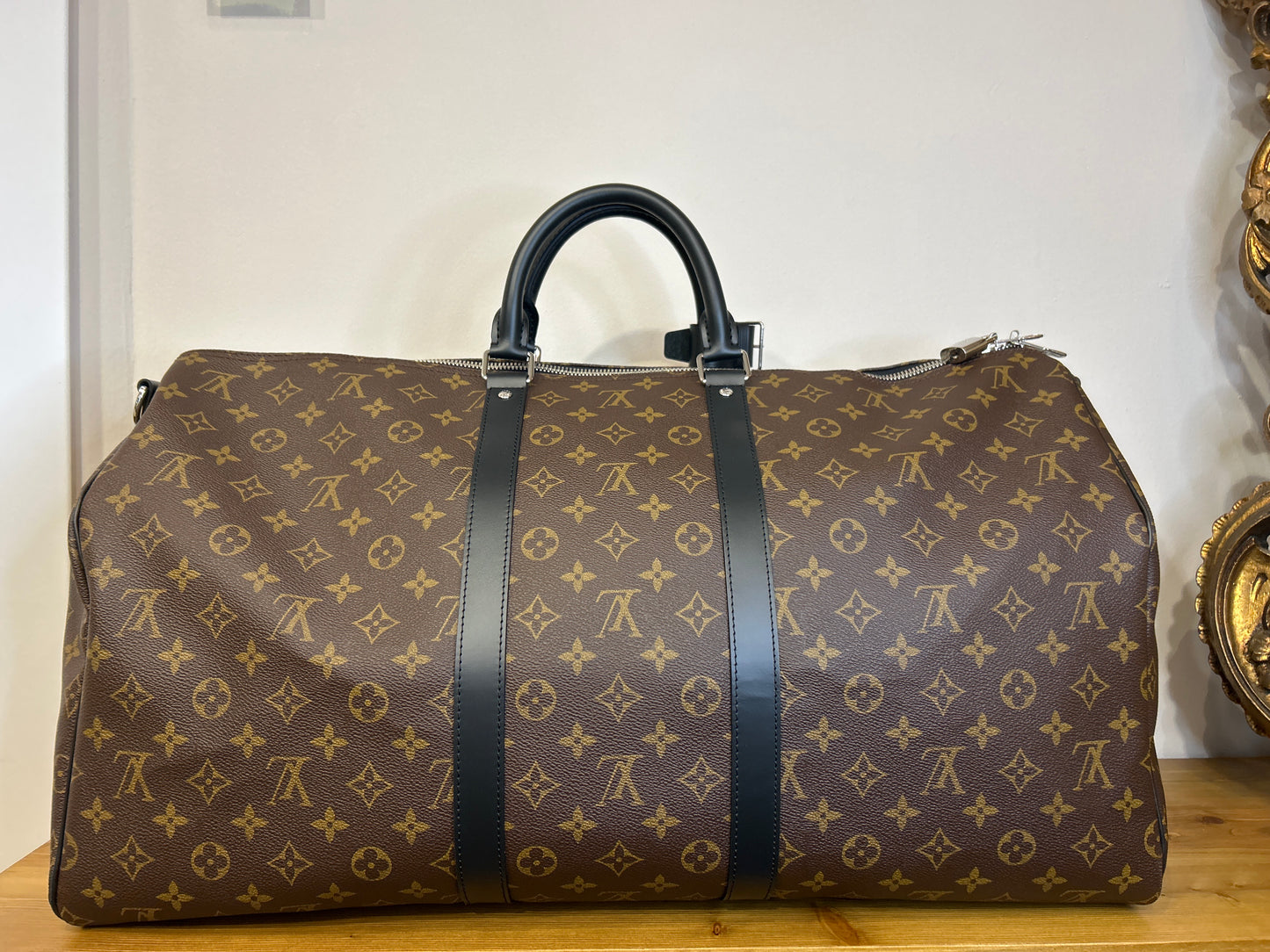 Borsone da viaggio Louis Vuitton Keepall Bandouliere 55