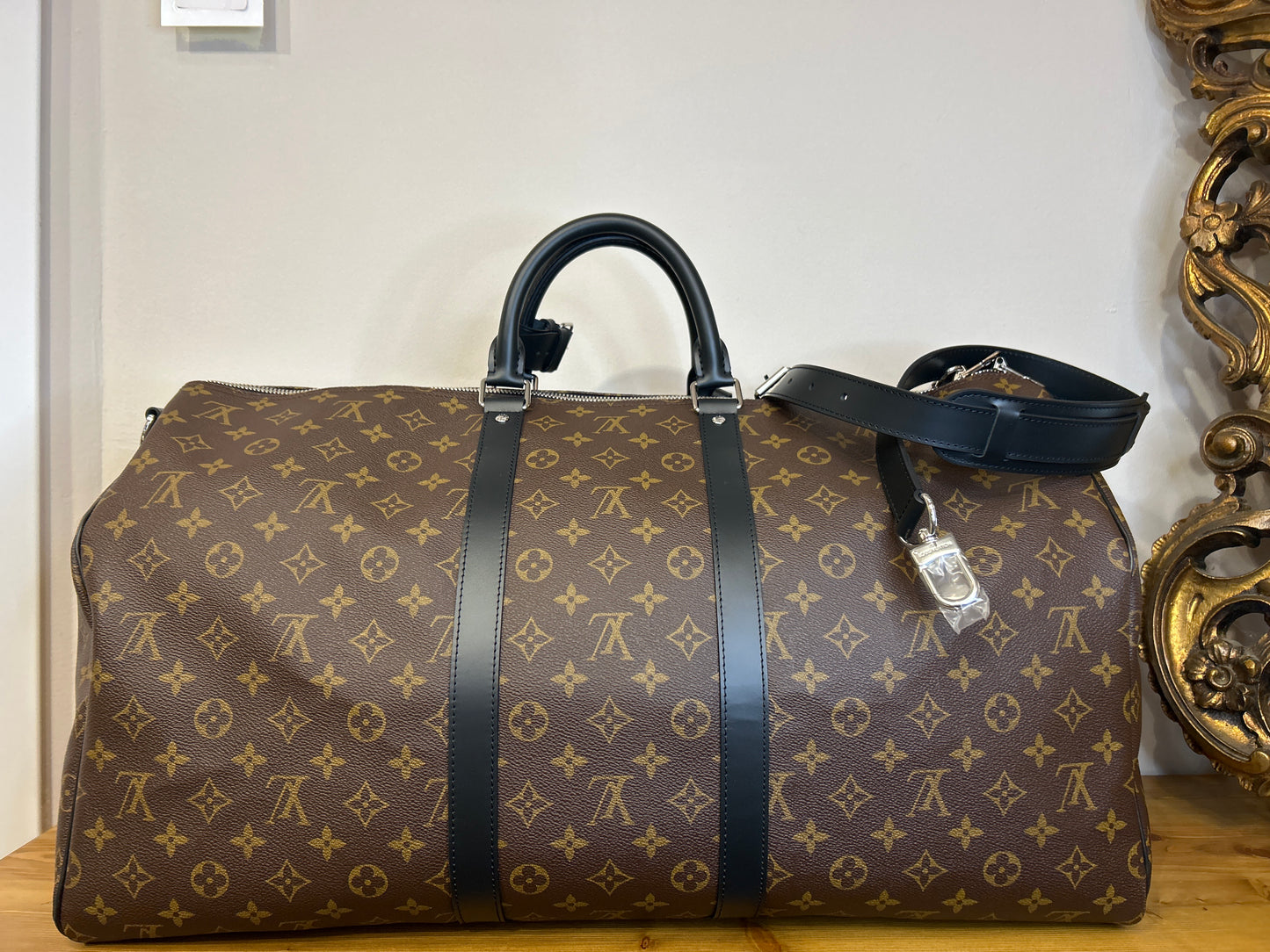 Borsone da viaggio Louis Vuitton Keepall Bandouliere 55