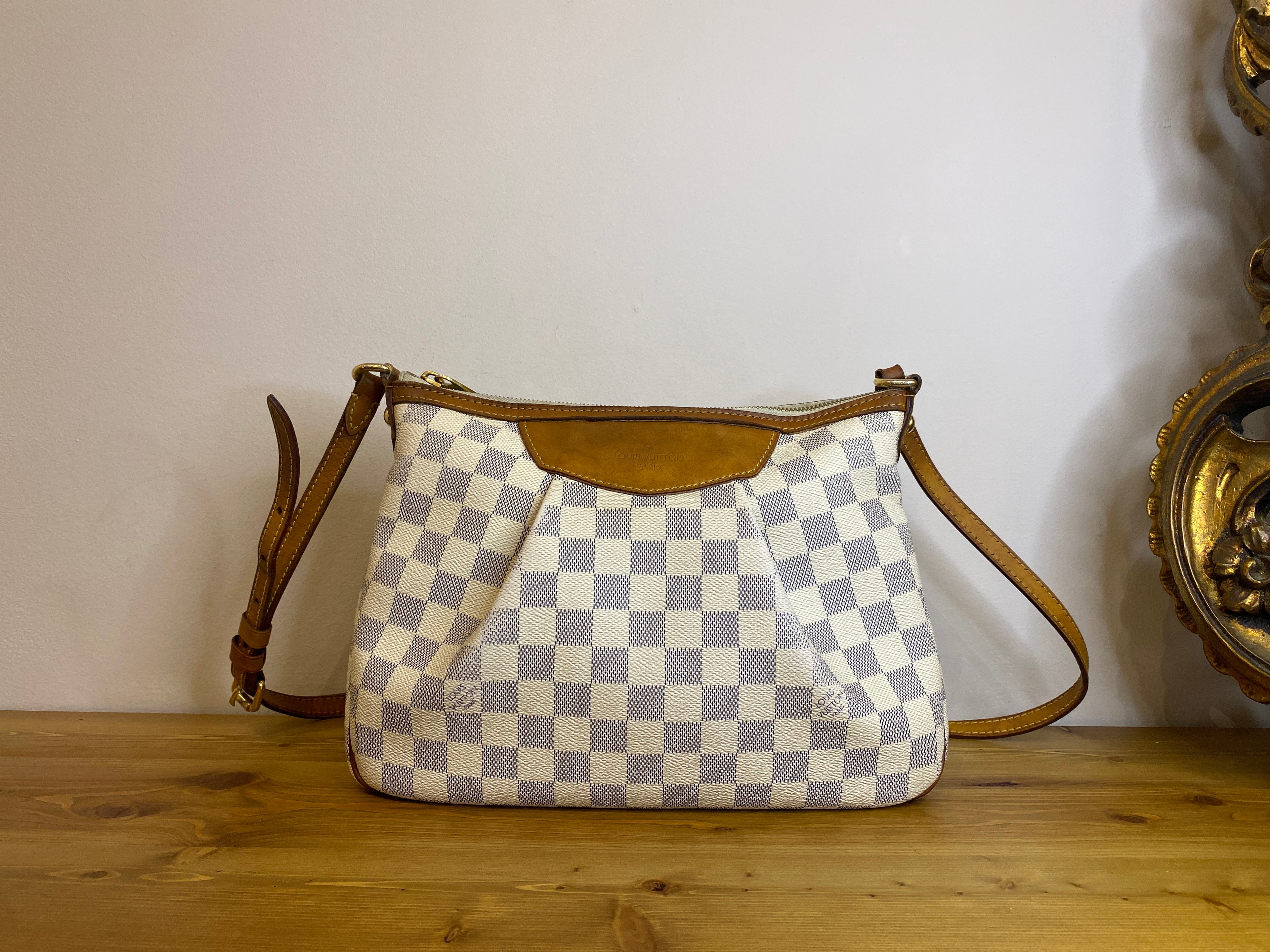 Borsa Louis Vuitton Damier Azur Siracusa