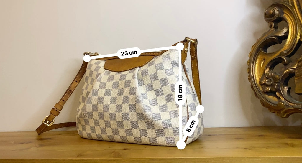 Borsa Louis Vuitton Damier Azur Siracusa
