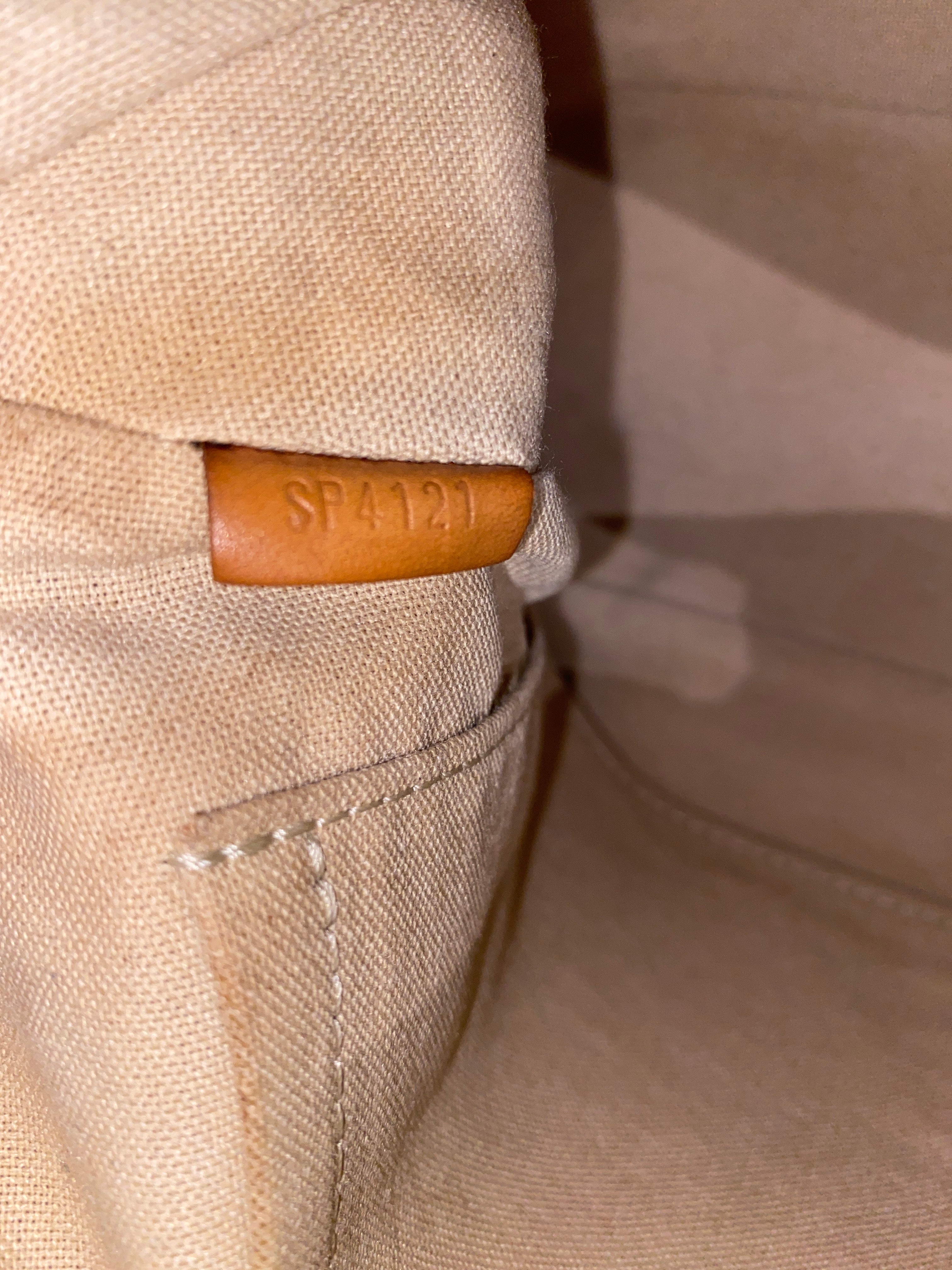 Borsa Louis Vuitton Damier Azur Siracusa