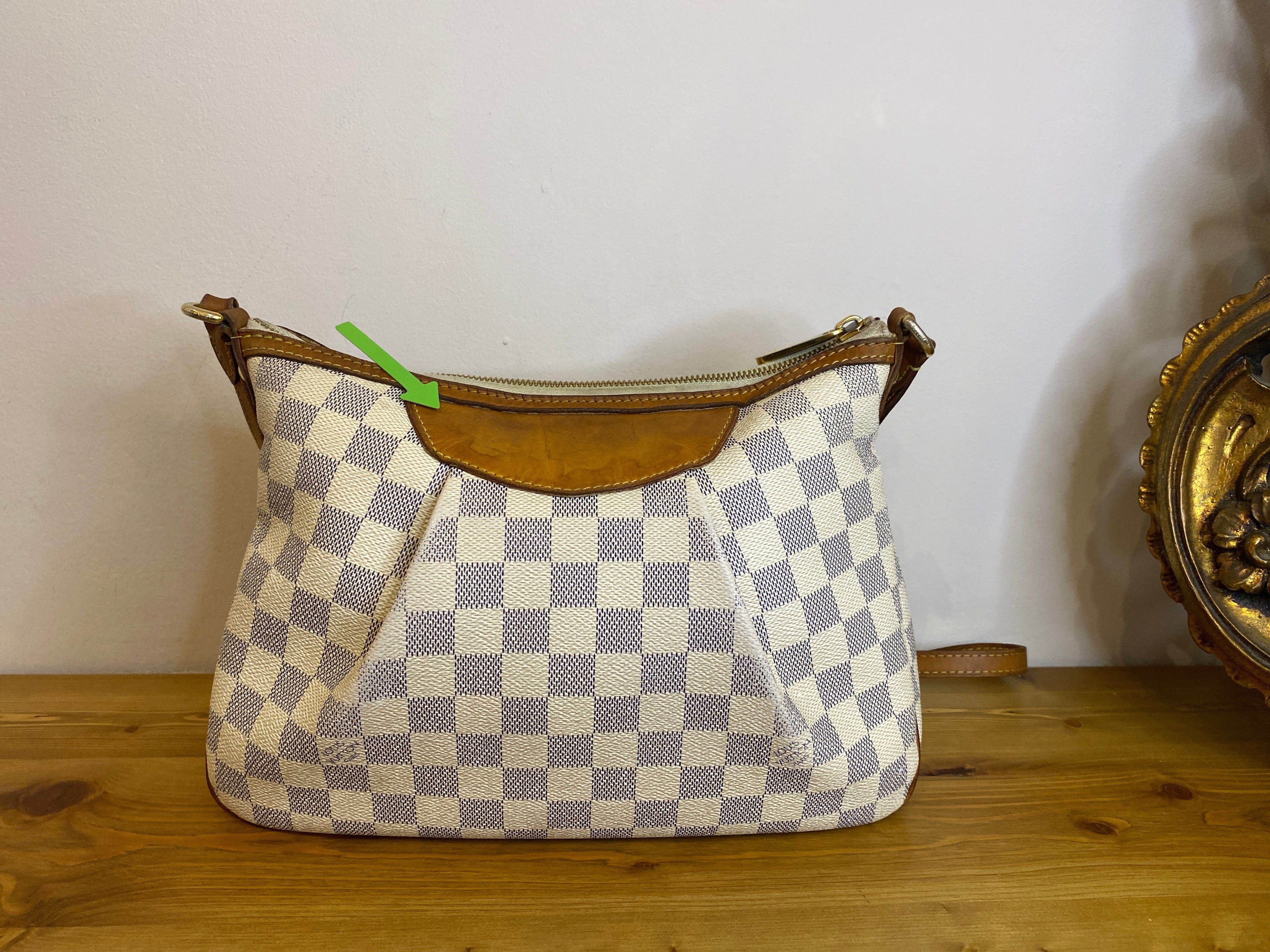 Borsa Louis Vuitton Damier Azur Siracusa