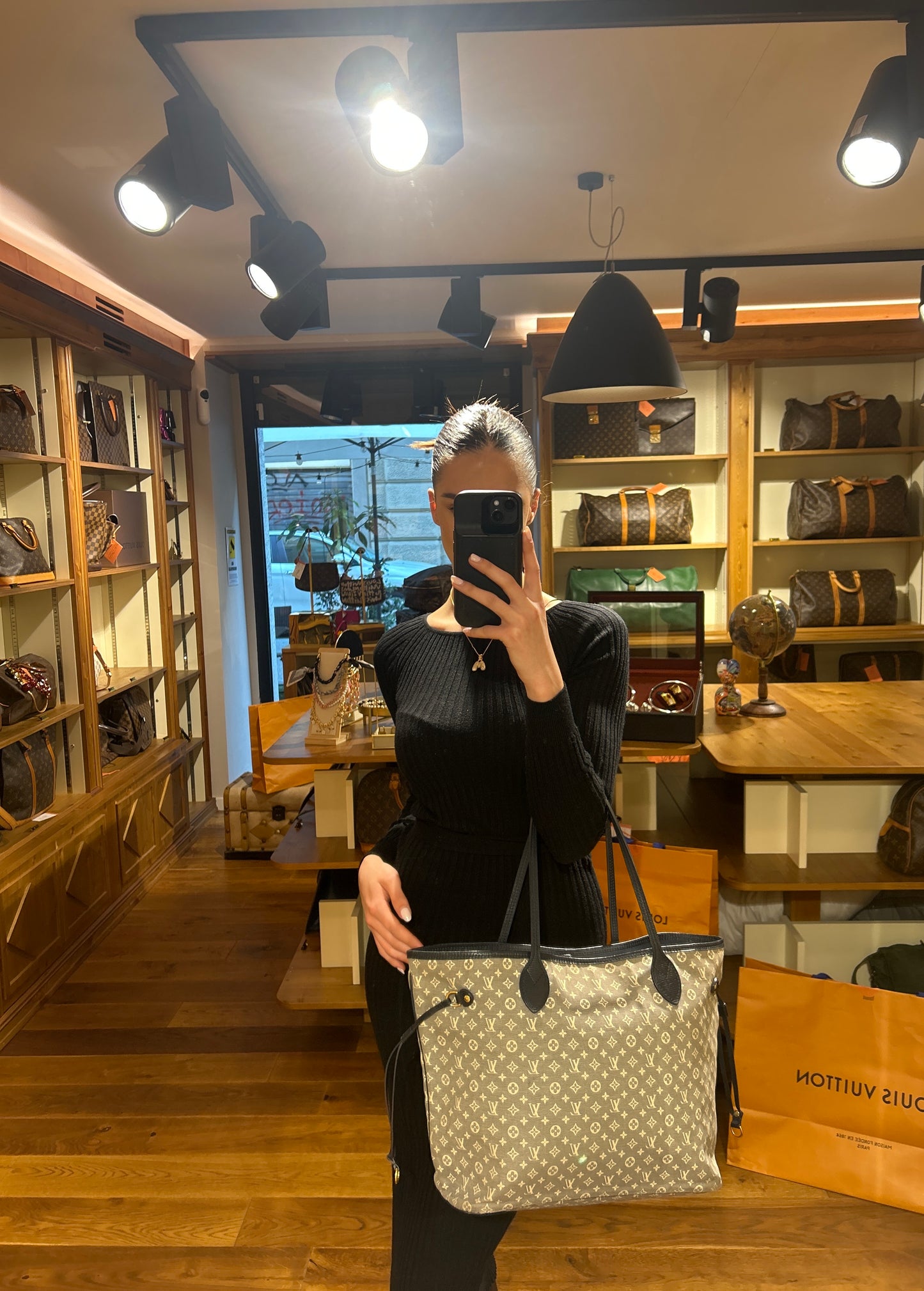 Borsa Louis Vuitton Neverfull Idylle MM