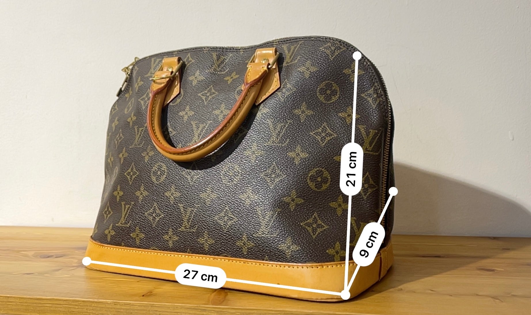 Borsa Louis Vuitton Alma Monogram