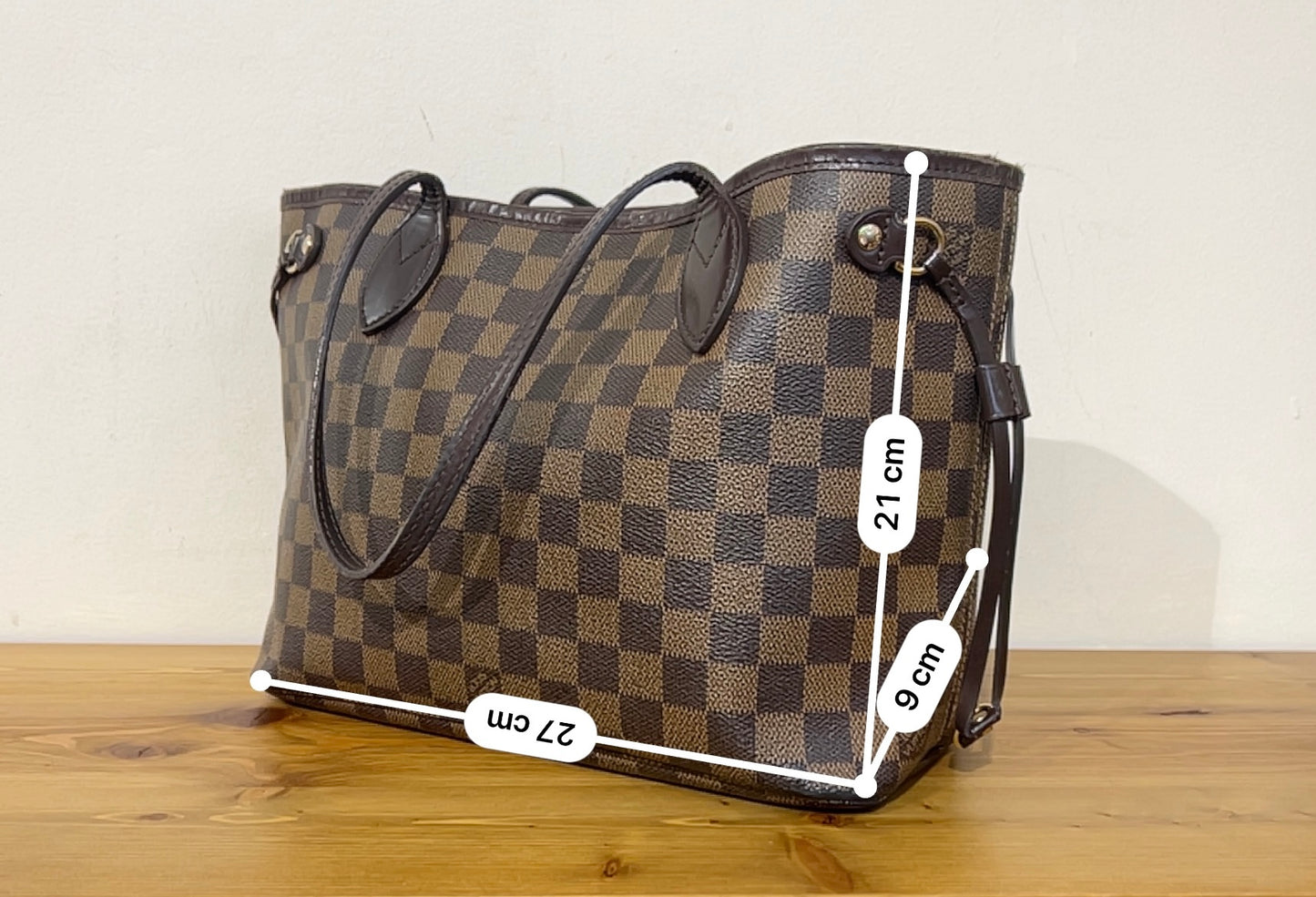 Borsa Louis Vuitton Neverfull PM Damier