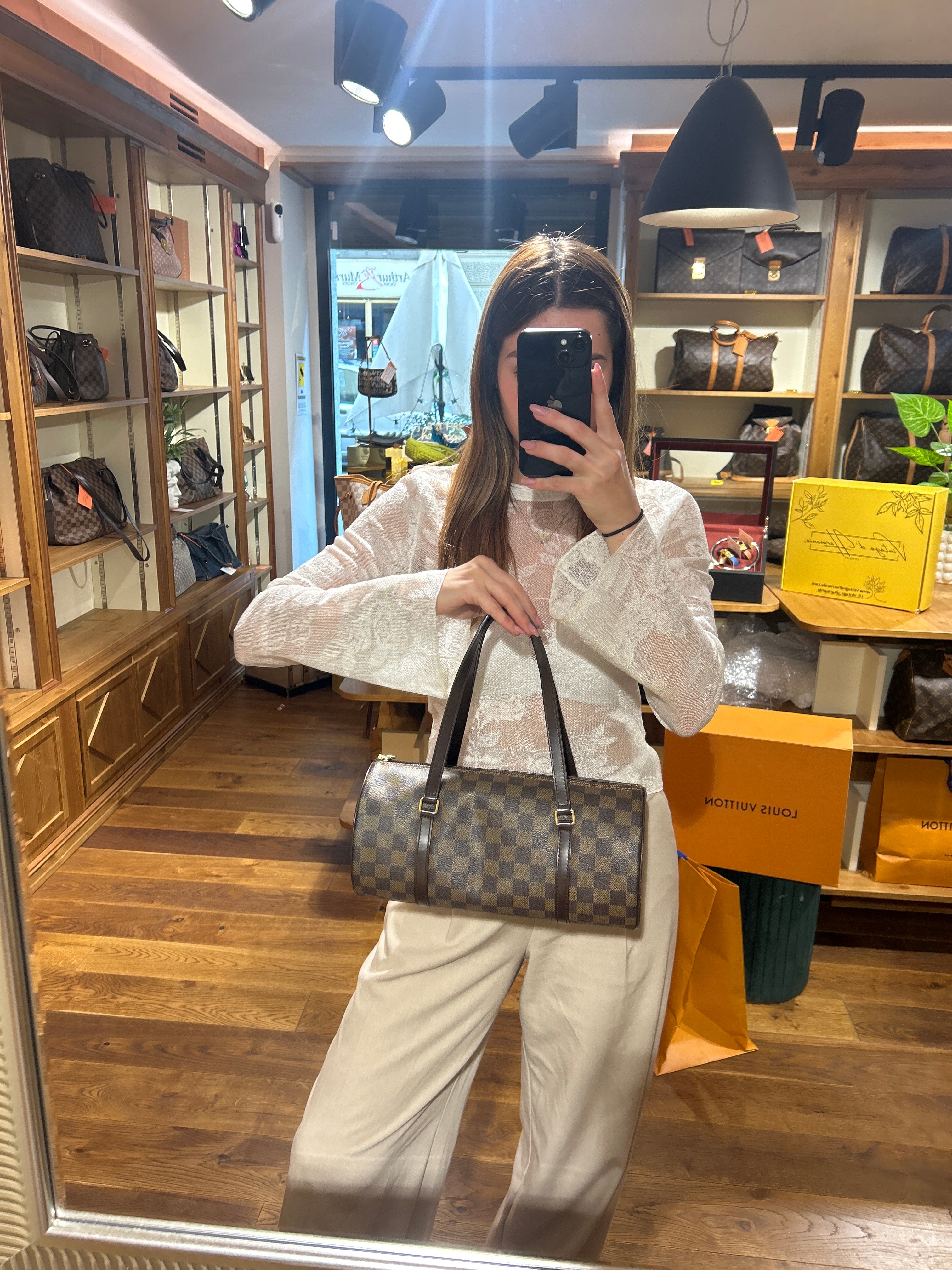Louis Vuitton Papillon Damier 30