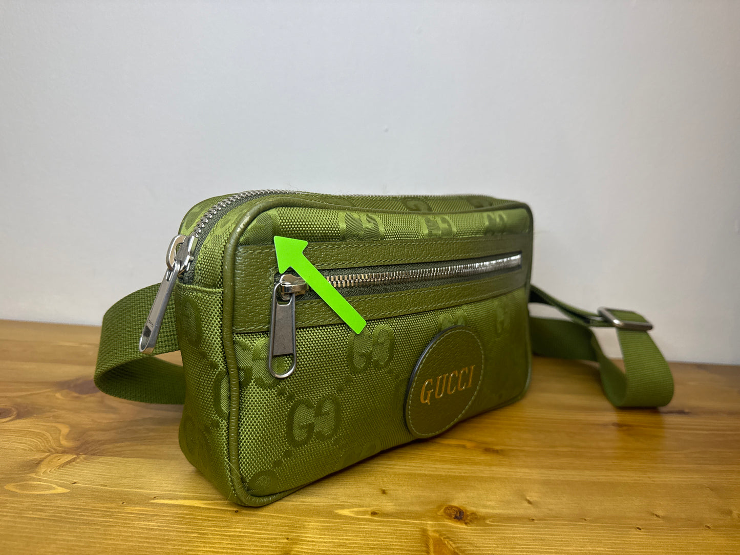 Marsupio Gucci OFF THE GRID verde