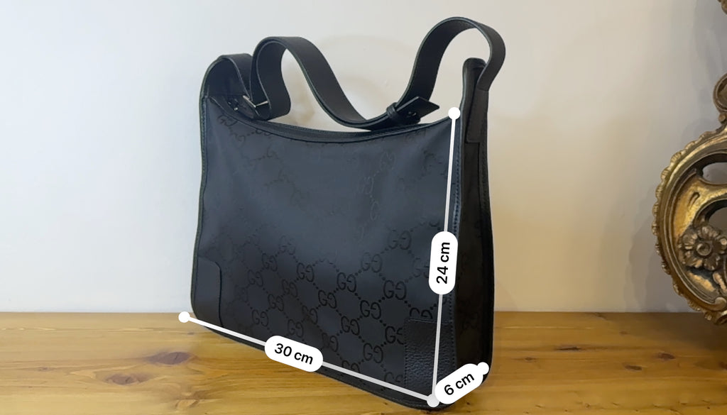 Borsa Hobo Gucci Black