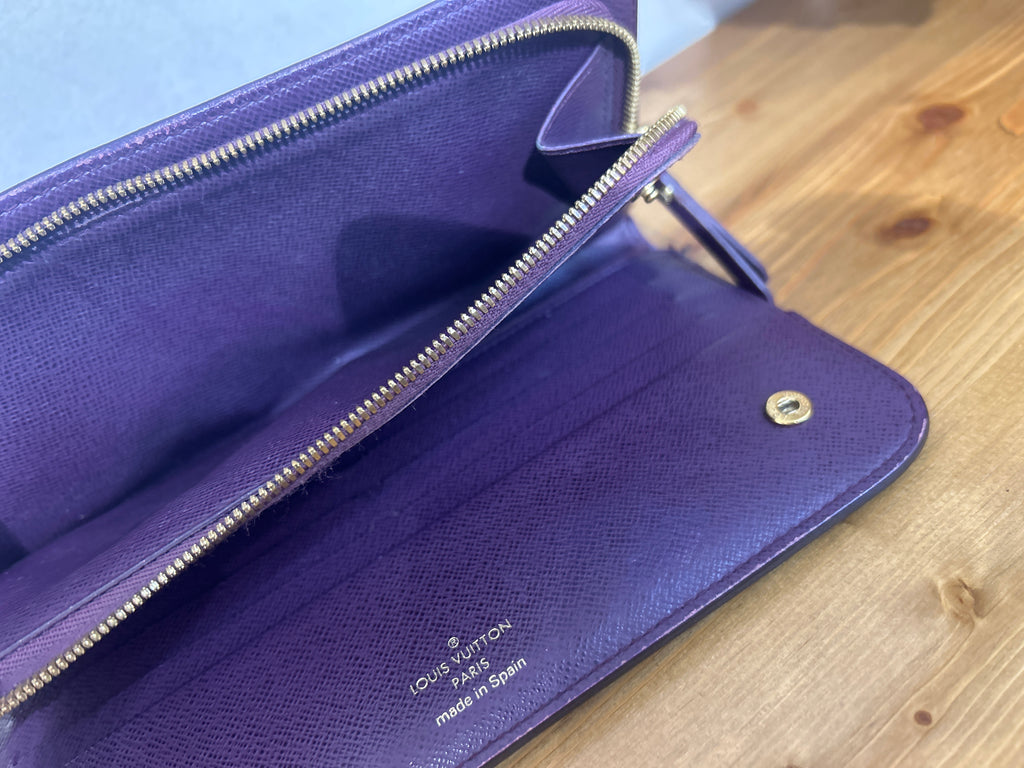 Louis Vuitton Insolite Purple Wallet