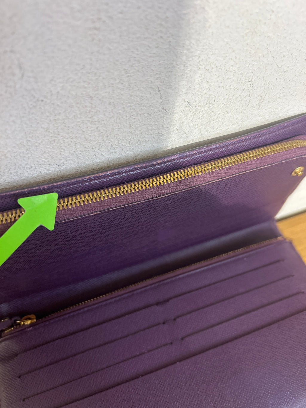 Louis Vuitton Insolite Purple Wallet