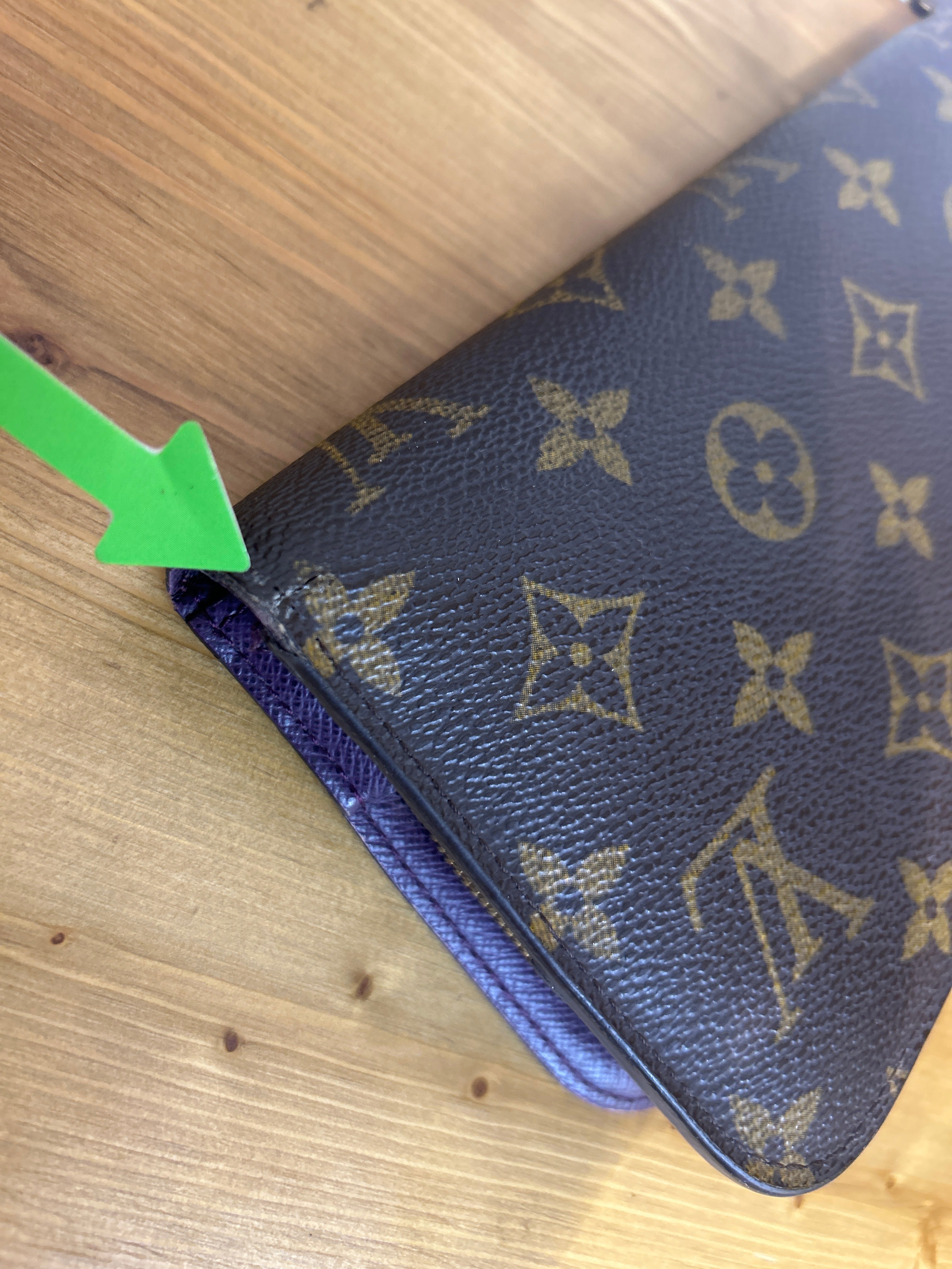 Louis Vuitton Insolite Purple Wallet