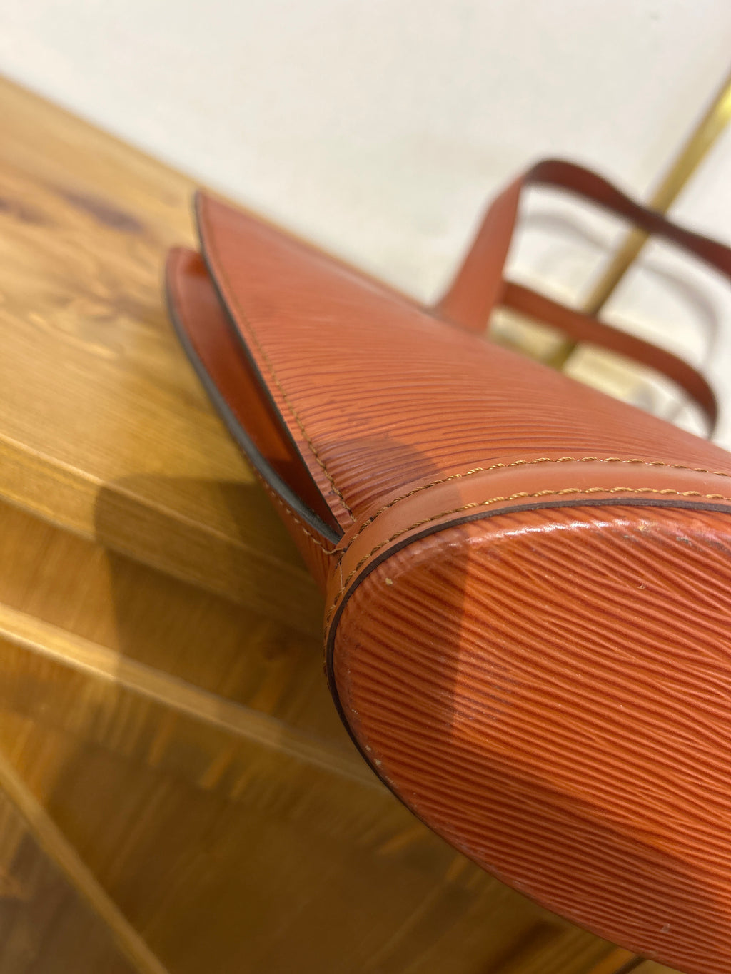 Louis Vuitton Epi Sanit Jacques Brown