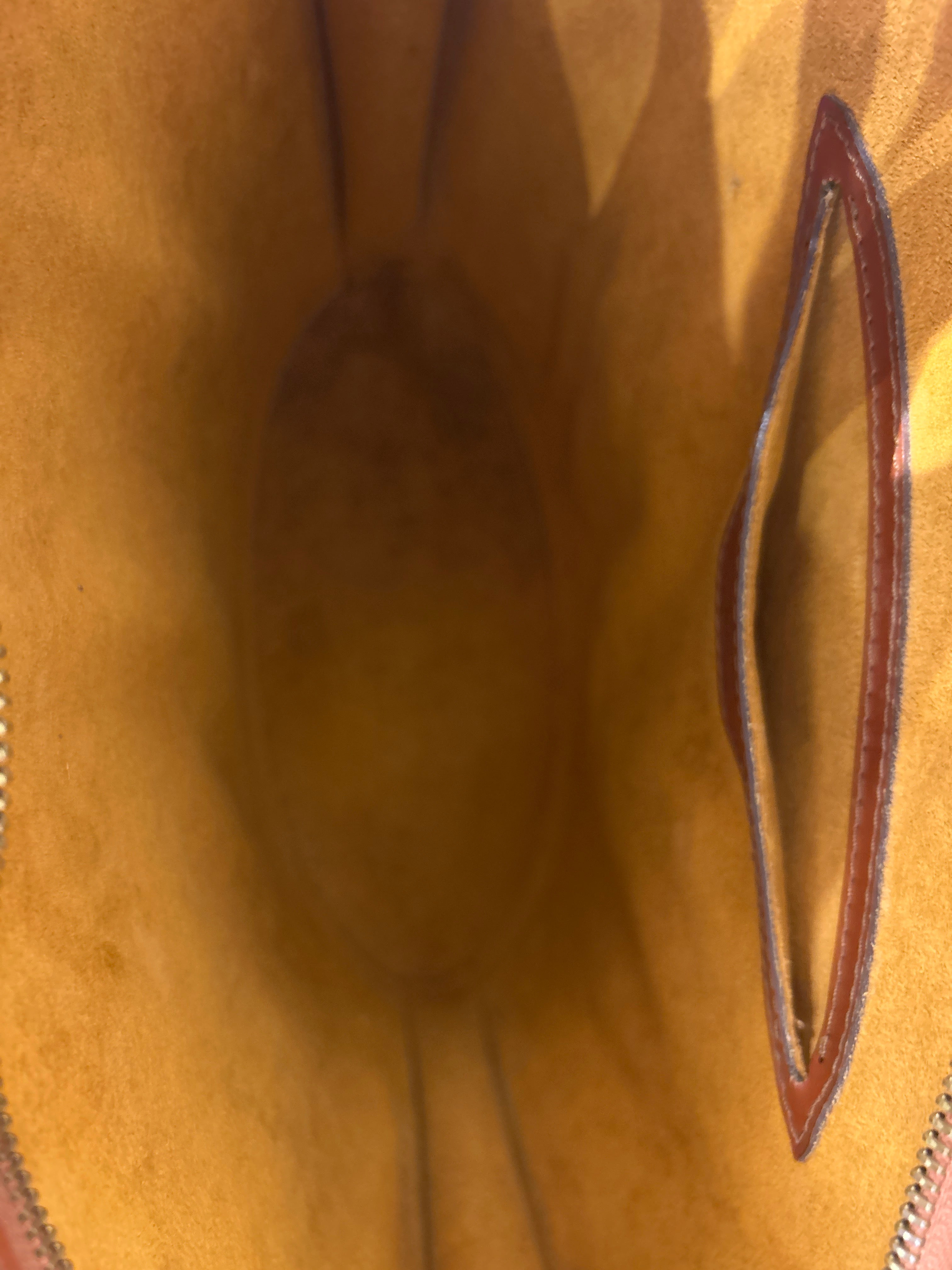 Louis Vuitton Epi Sanit Jacques Brown