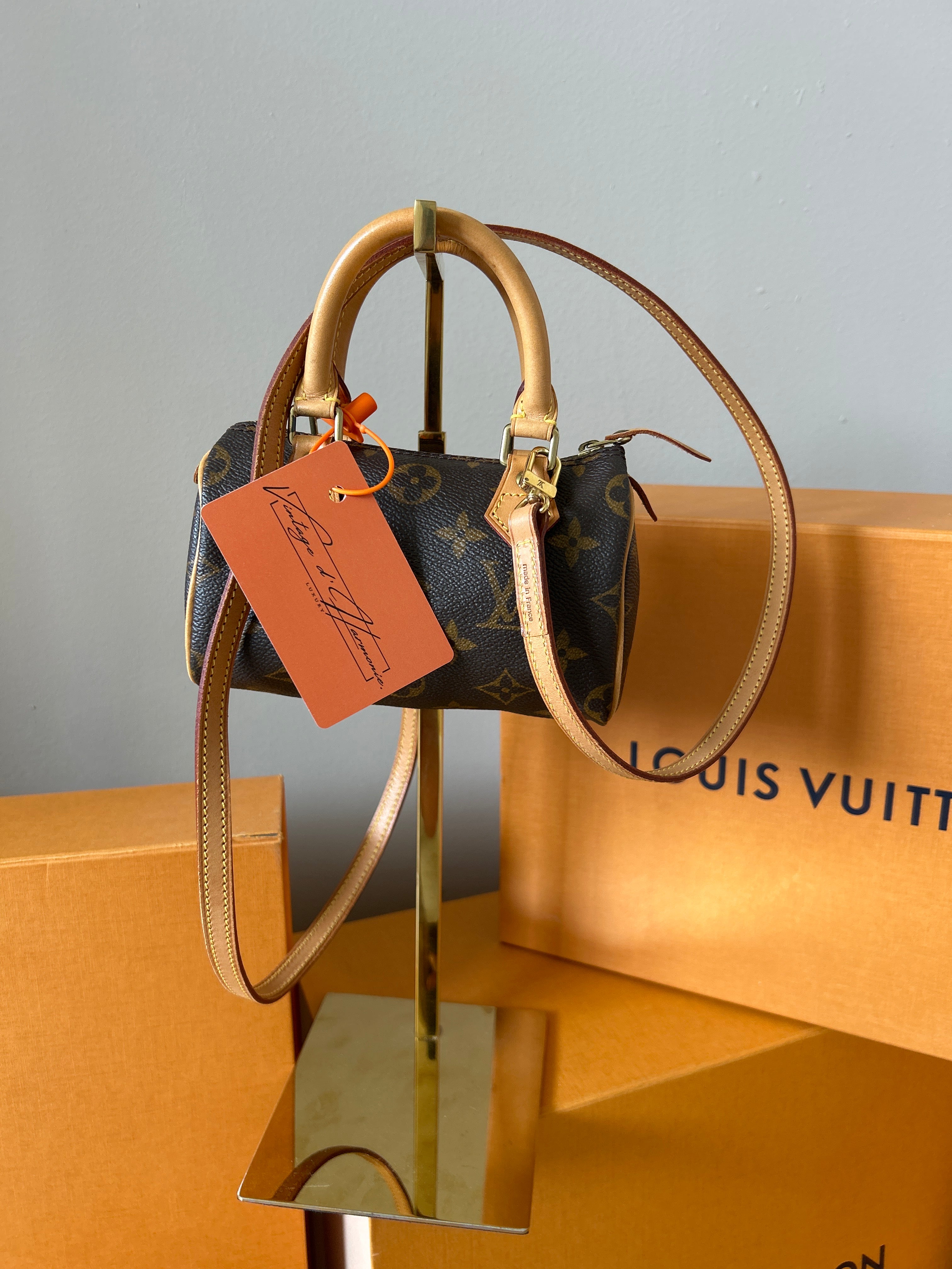 Louis Vuitton Nano Speedy Monogram