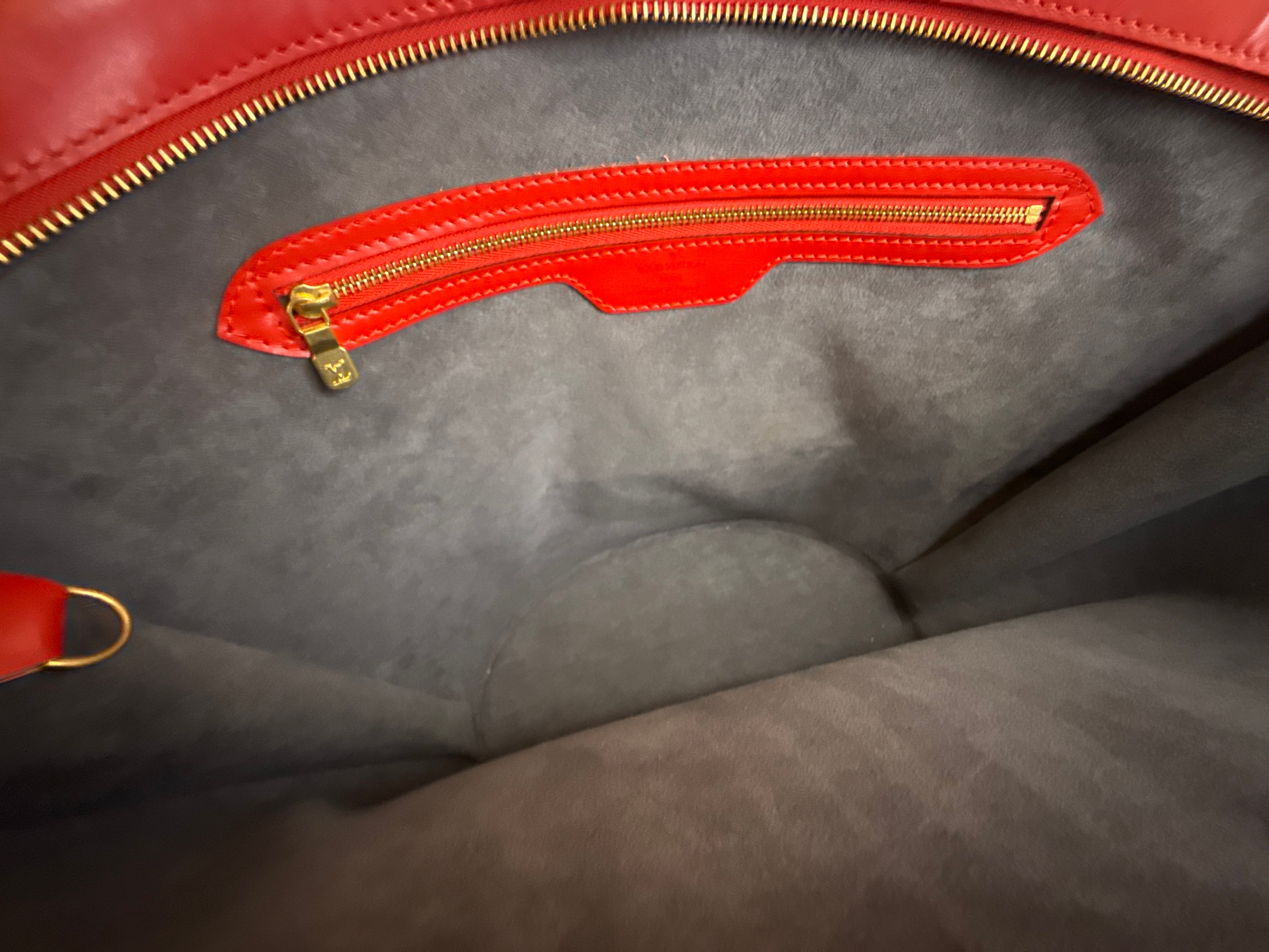 Louis Vuitton Epi Saint Red