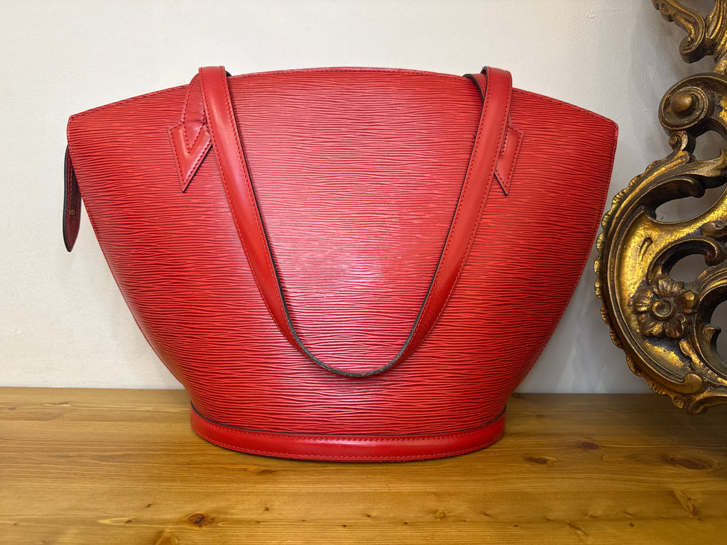 Louis Vuitton Epi Saint Red
