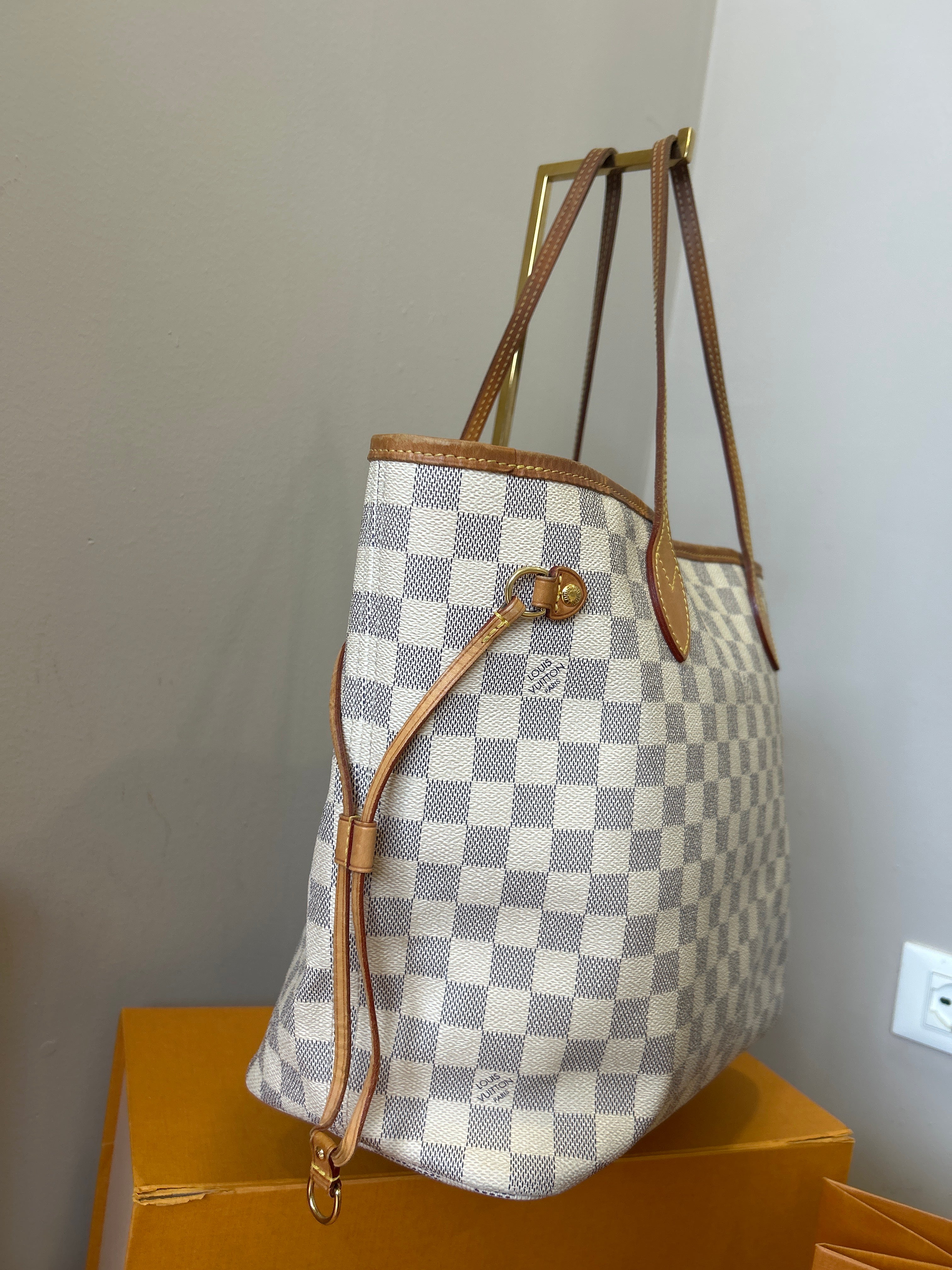 Louis Vuitton Neverfull MM Damier Azur