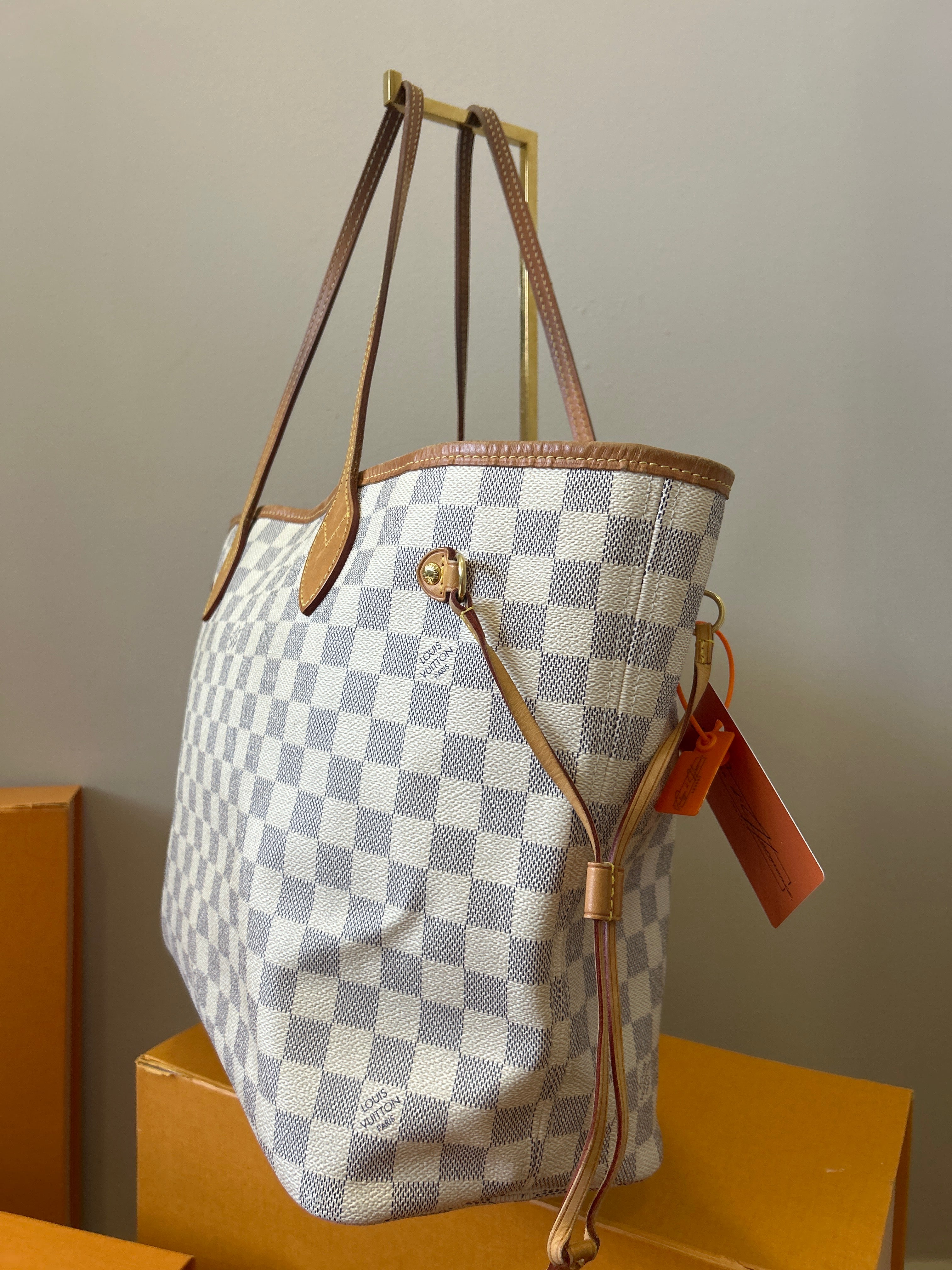 Louis Vuitton Neverfull MM Damier Azur