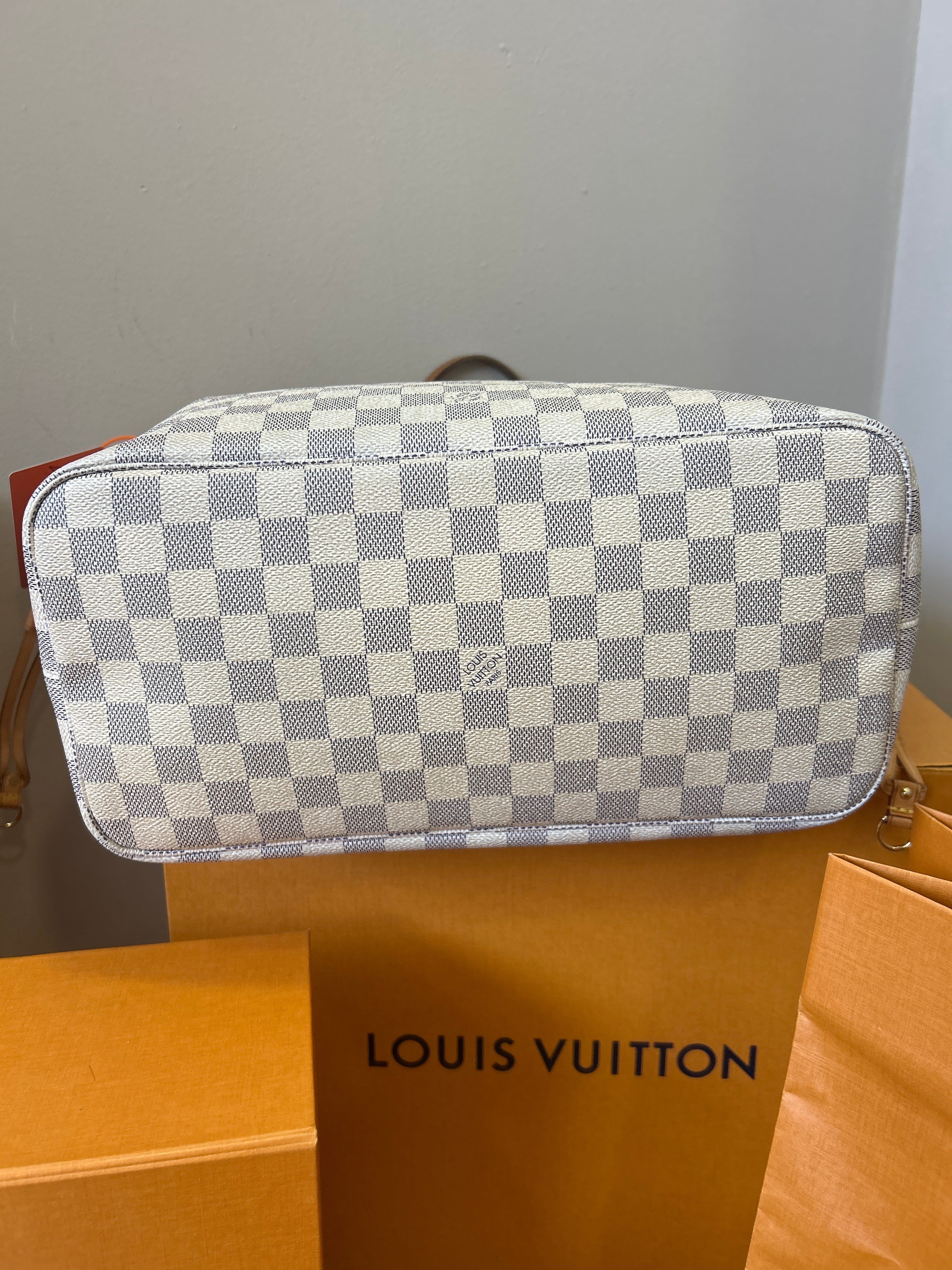 Louis Vuitton Neverfull MM Damier Azur