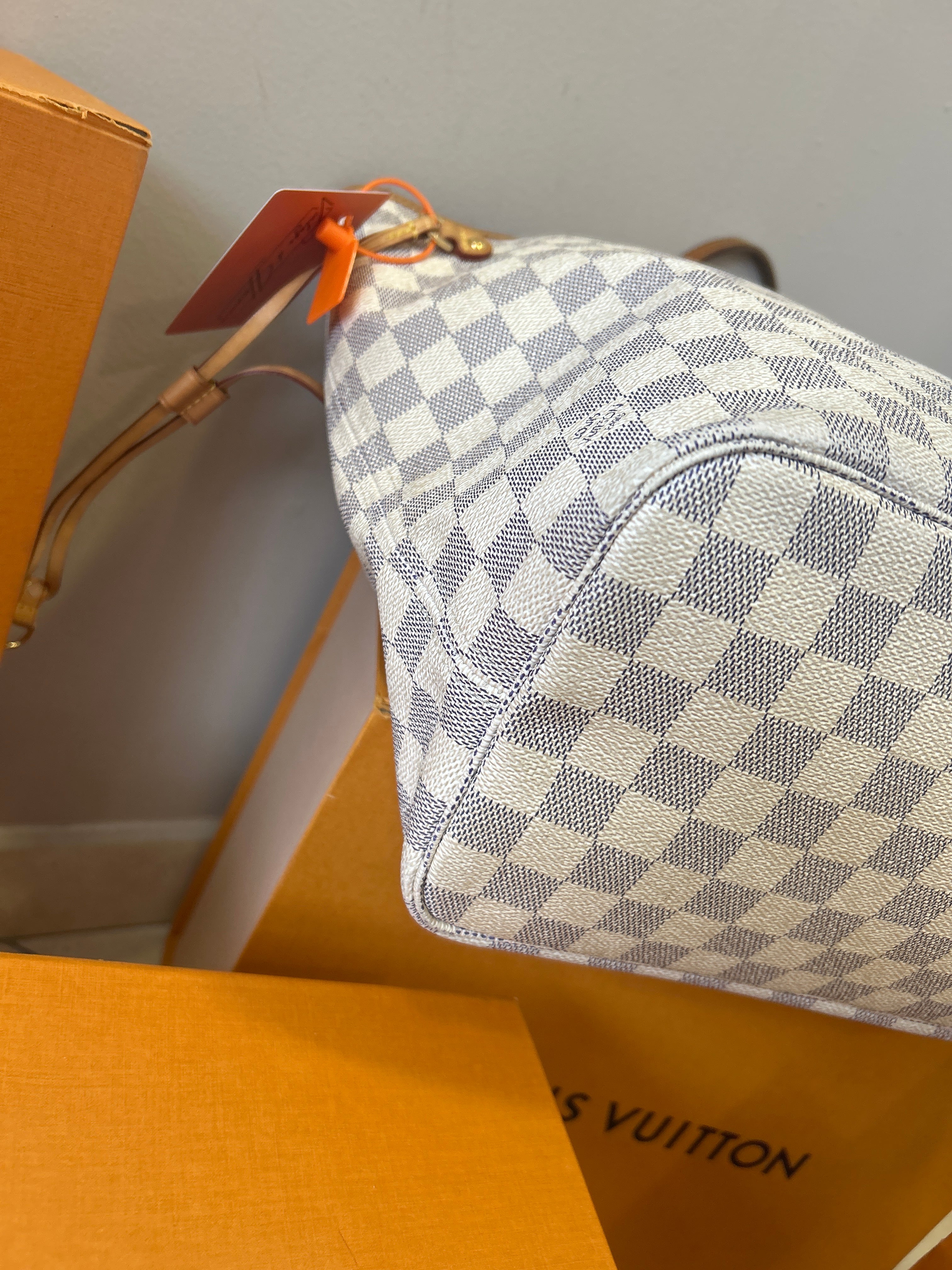 Louis Vuitton Neverfull MM Damier Azur