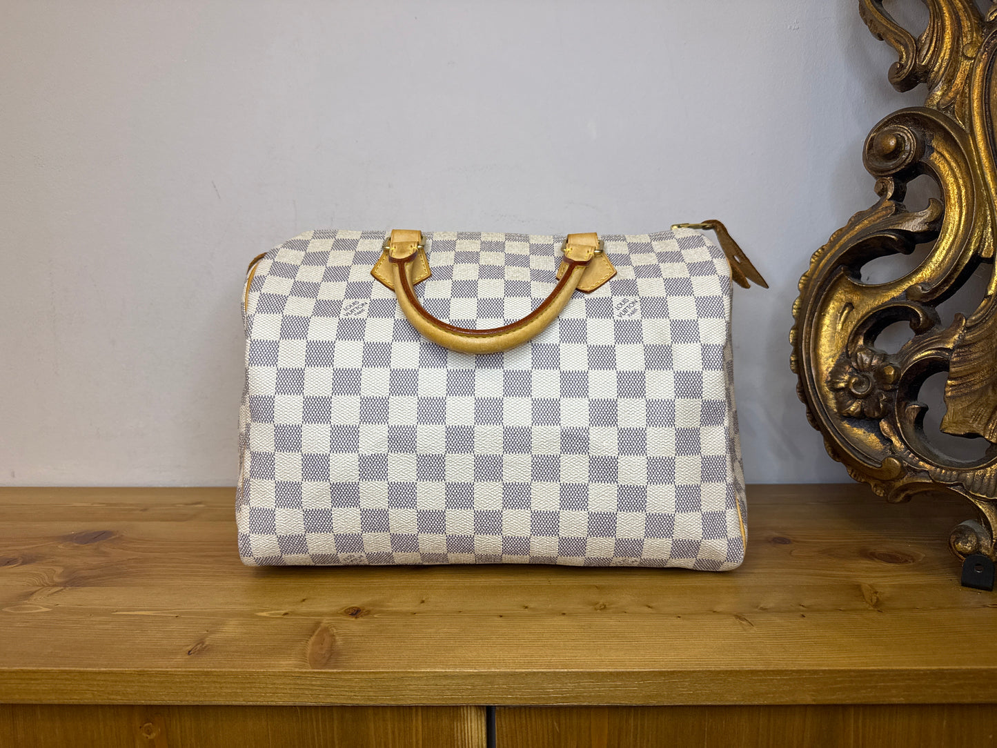 Louis Vuitton Speedy 30 Damier Azur