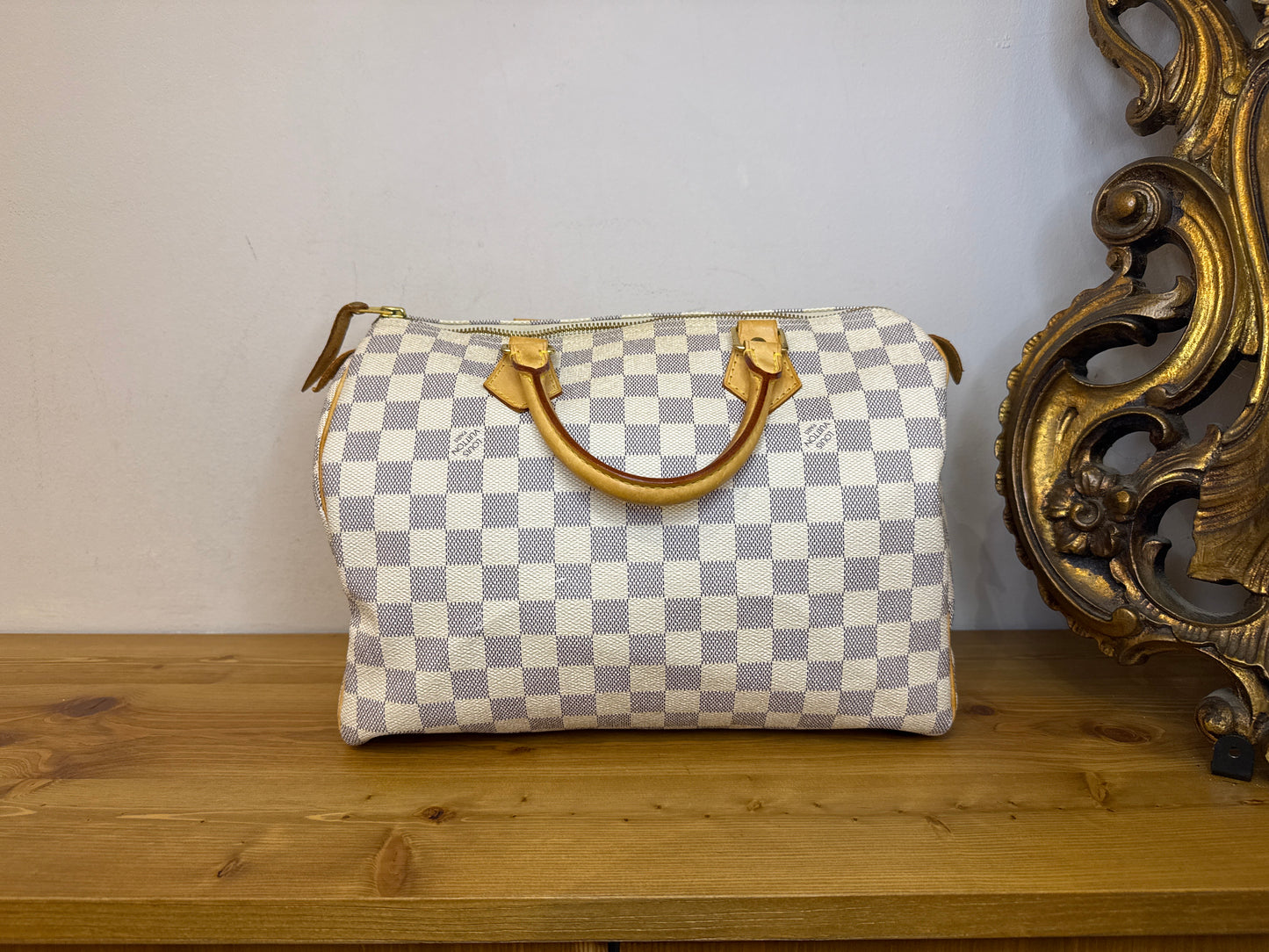 Louis Vuitton Speedy 30 Damier Azur