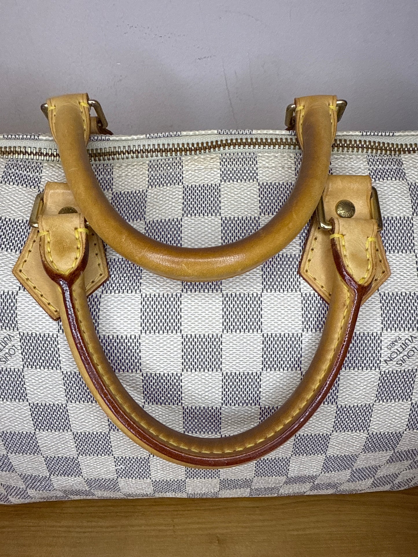 Louis Vuitton Speedy 30 Damier Azur