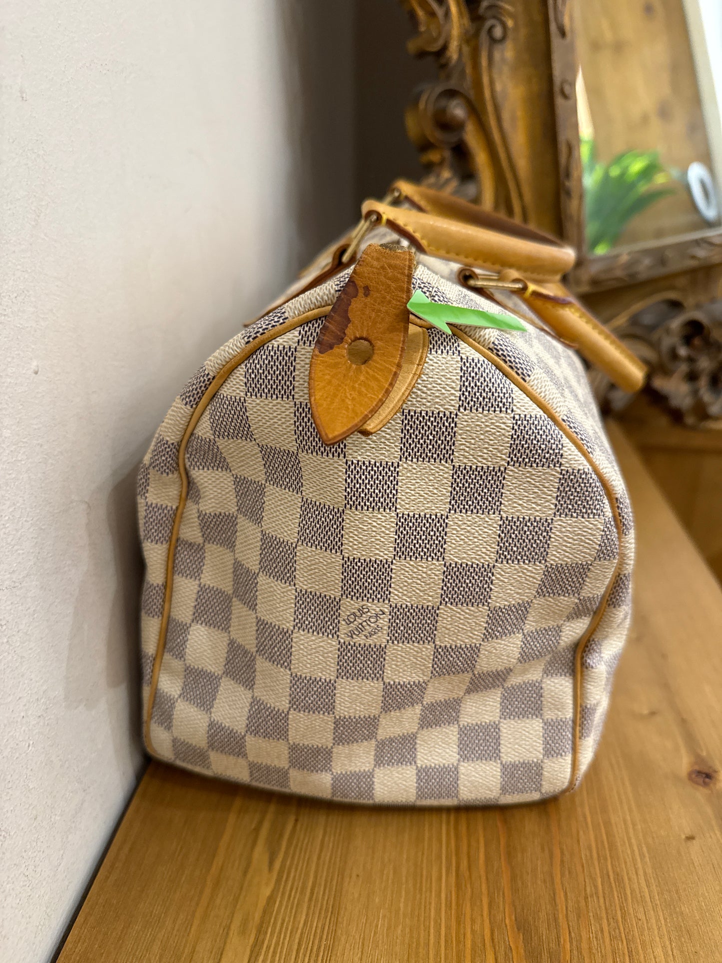 Louis Vuitton Speedy 30 Damier Azur