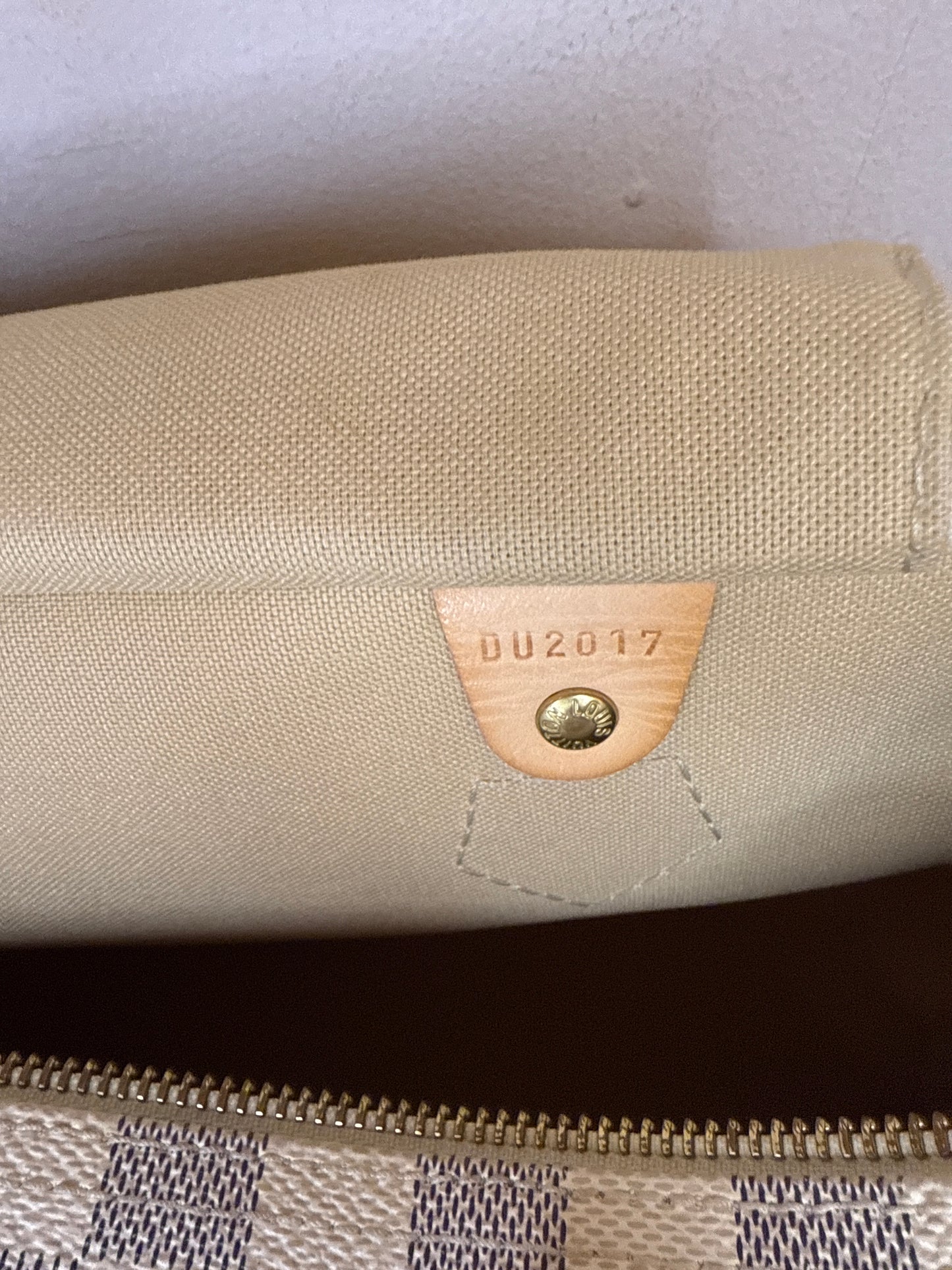 Louis Vuitton Speedy 30 Damier Azur