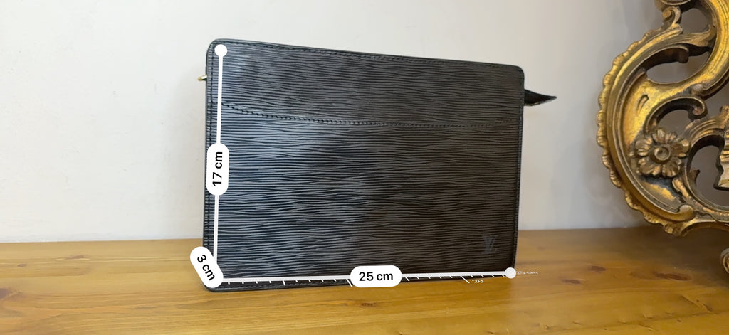 Louis Vuitton Pochette Epi Homme Nera