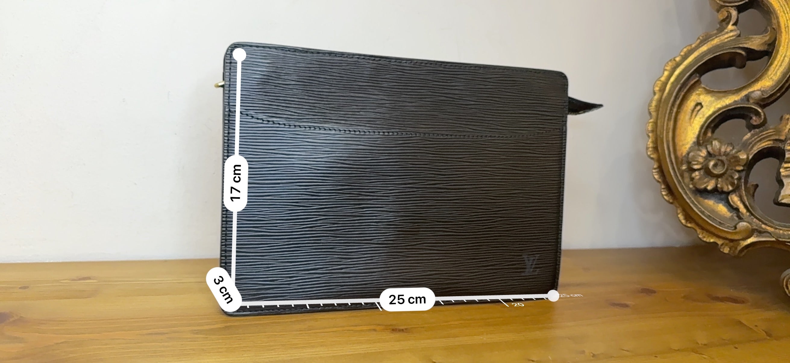 Louis Vuitton Pochette Epi Homme Nera