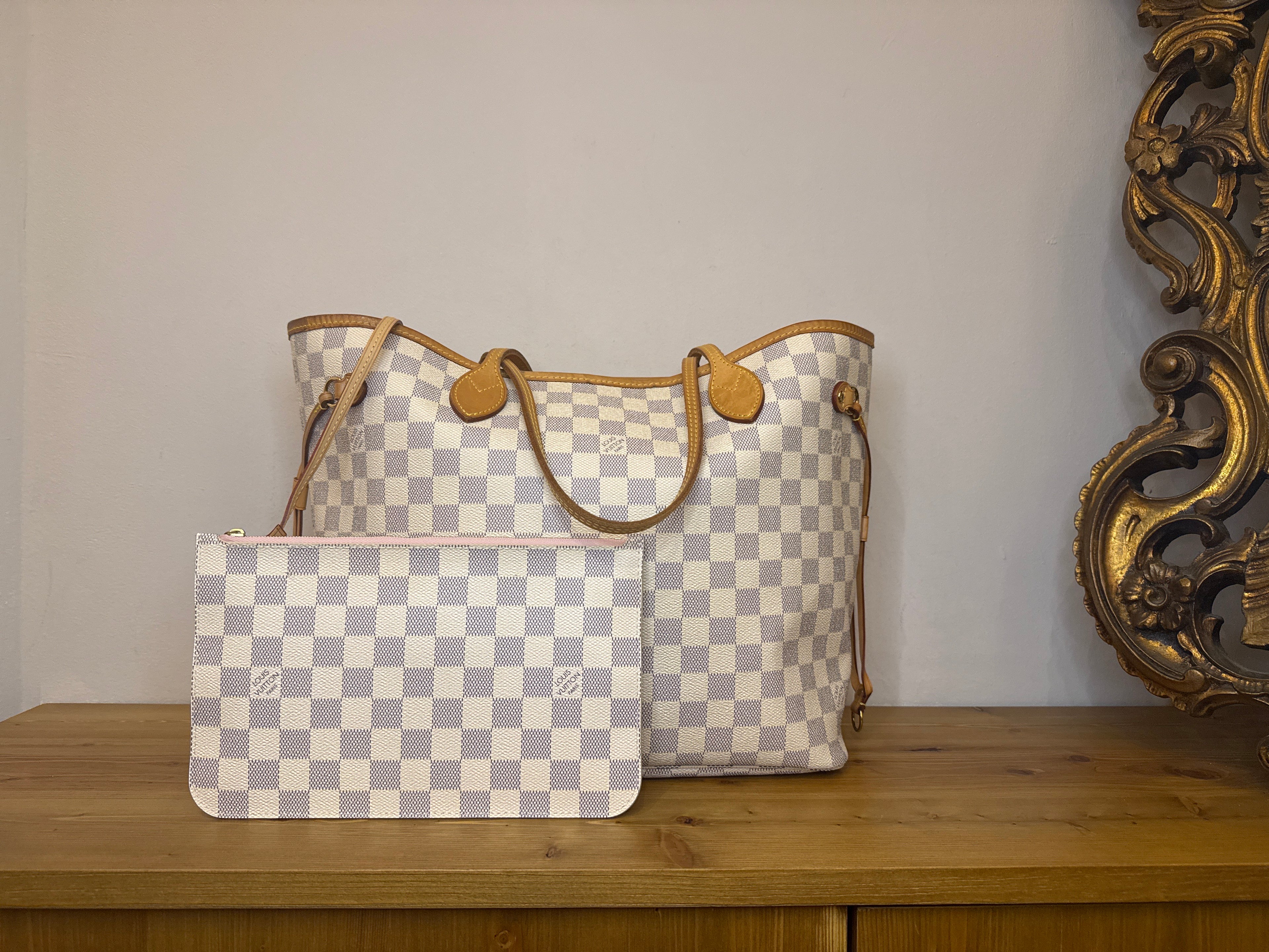 Louis Vuitton Neverfull Damier Azur MM