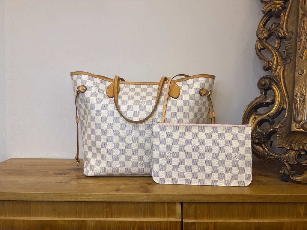 Louis Vuitton Neverfull Damier Azur MM