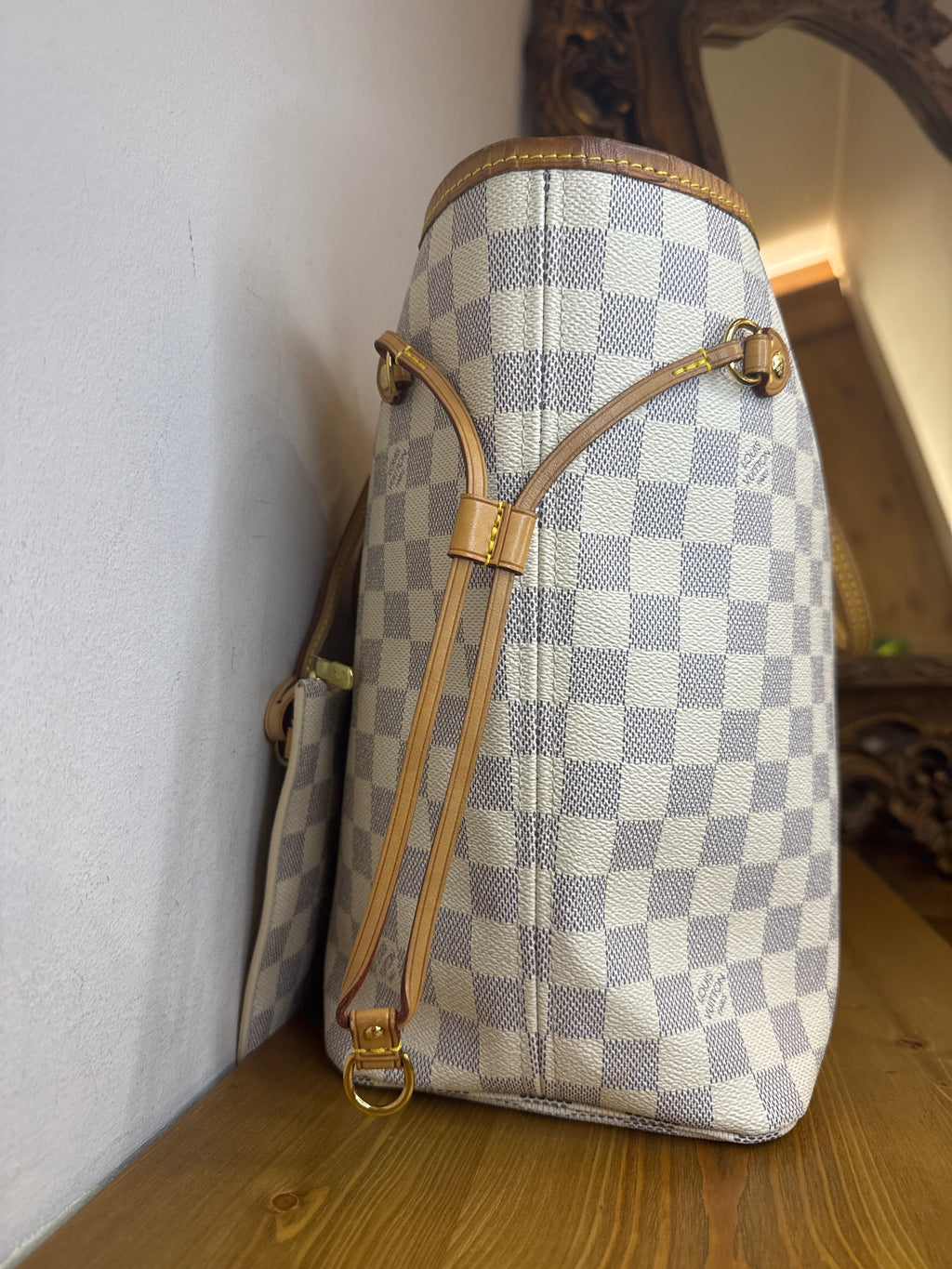 Louis Vuitton Neverfull Damier Azur MM
