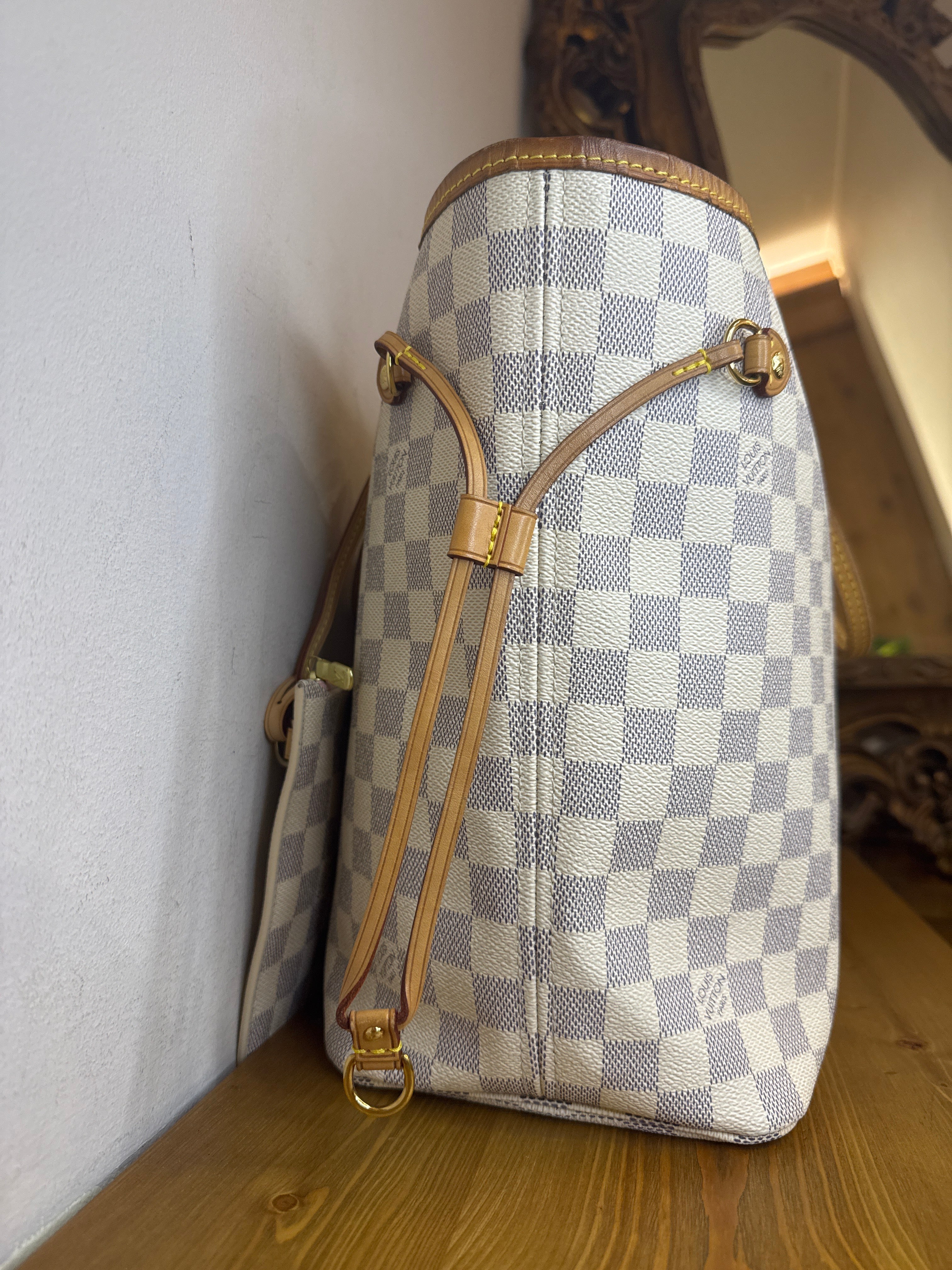 Louis Vuitton Neverfull Damier Azur MM