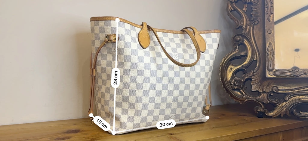 Louis Vuitton Neverfull Damier Azur MM