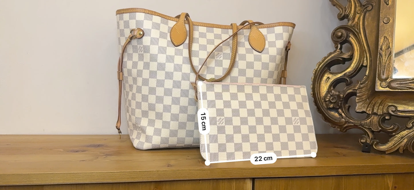 Louis Vuitton Neverfull Damier Azur MM