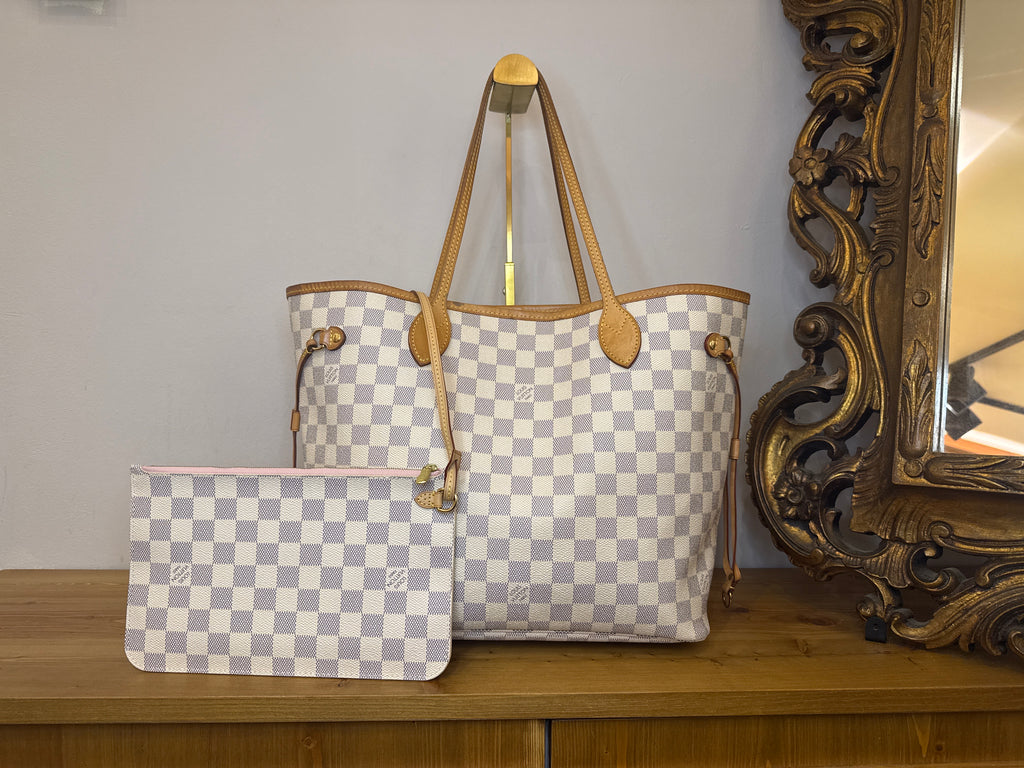Louis Vuitton Neverfull Damier Azur MM