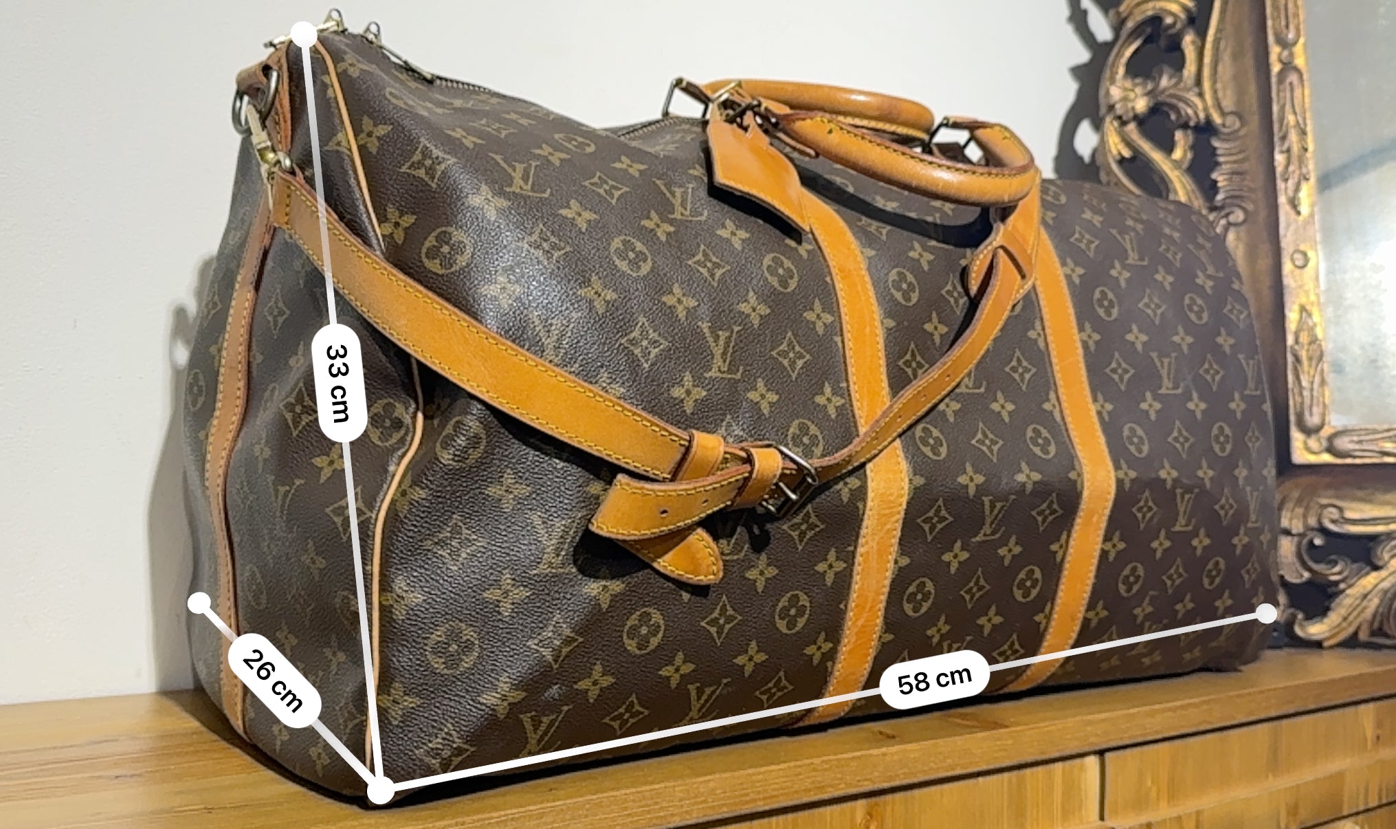 Louis Vuitton Keepall Bandouliere 60