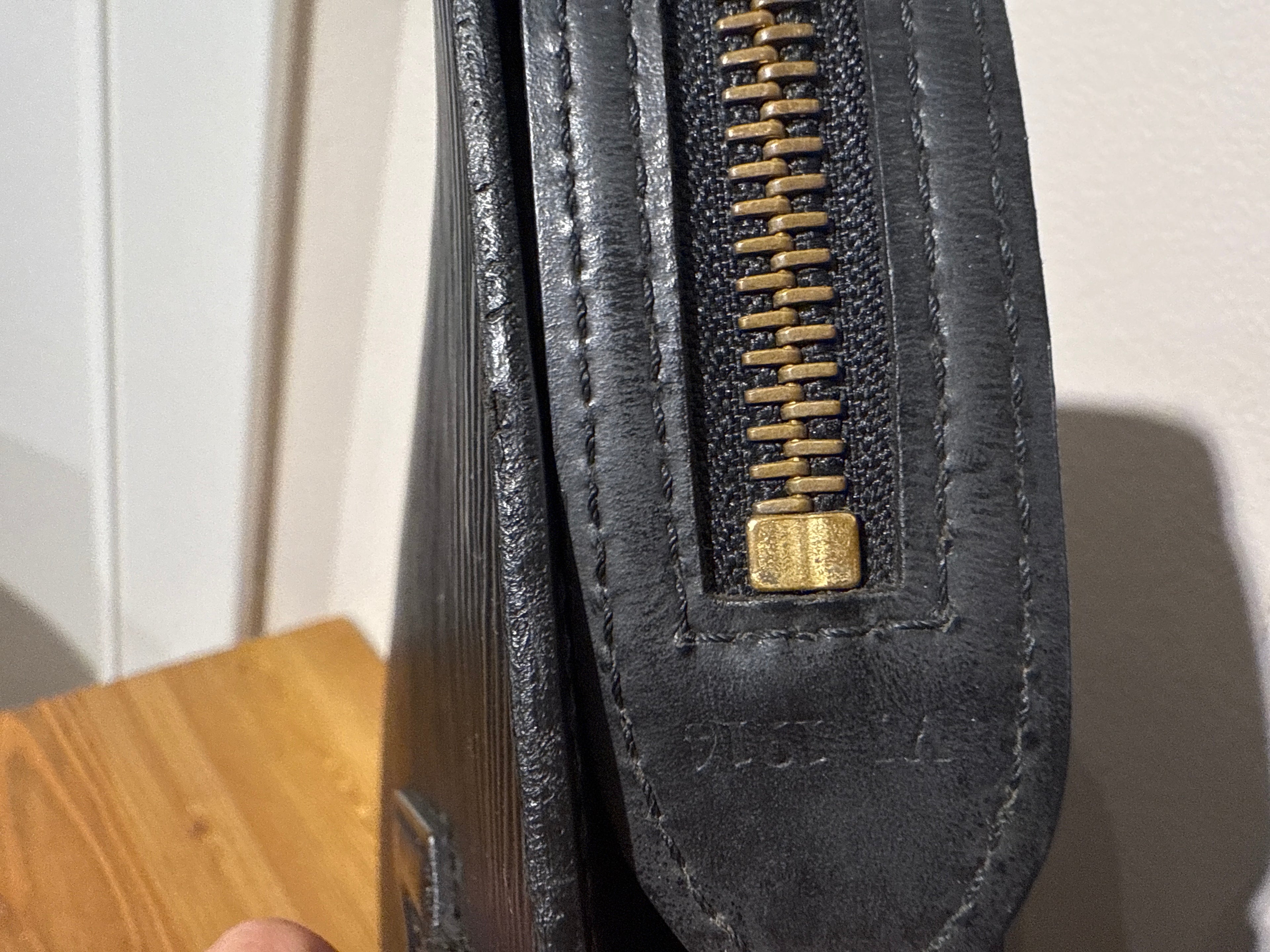 Louis Vuitton Epi Saint Jacques Black