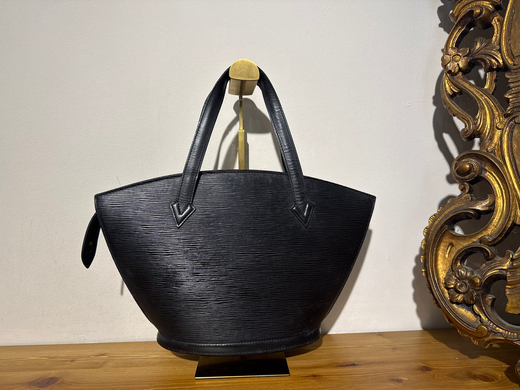 Louis Vuitton Epi Saint Jacques Black