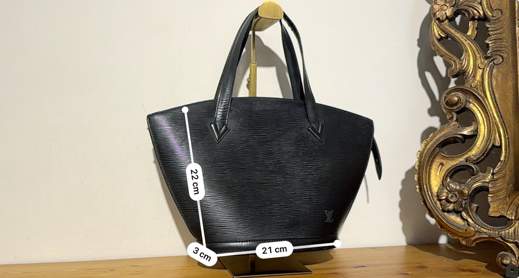 Louis Vuitton Epi Saint Jacques Black