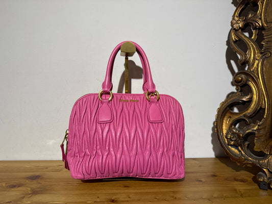 Miu Miu Matelasse Pink