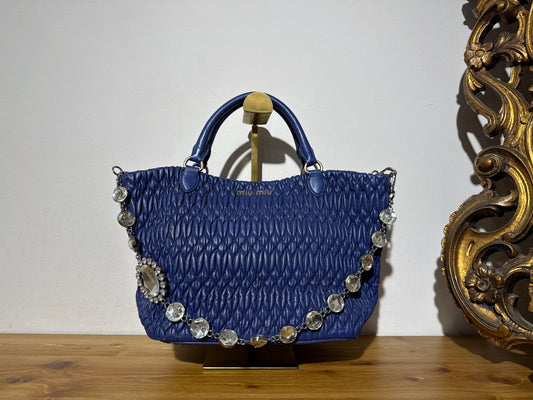 Miu Miu Nappa Crystal
