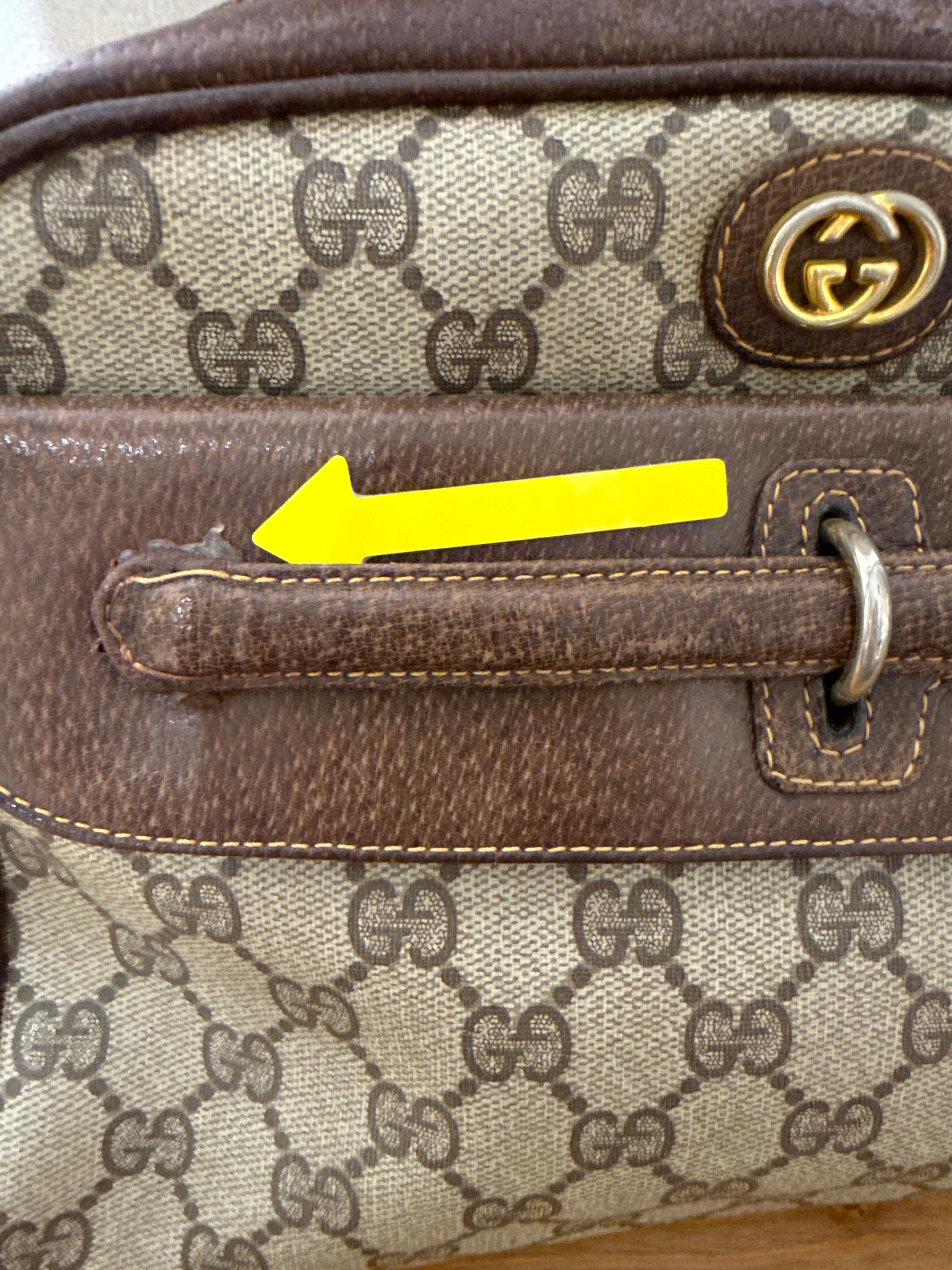 Borsa Gucci Supreme con tracolla